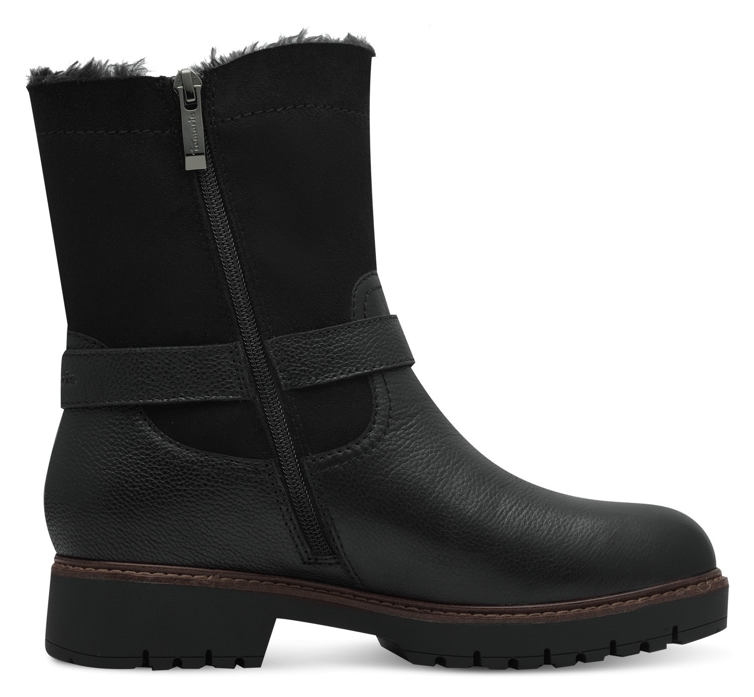 Tamaris Winterstiefelette, Blockabsatz, Winterboots mit Touch IT-Ausstattung