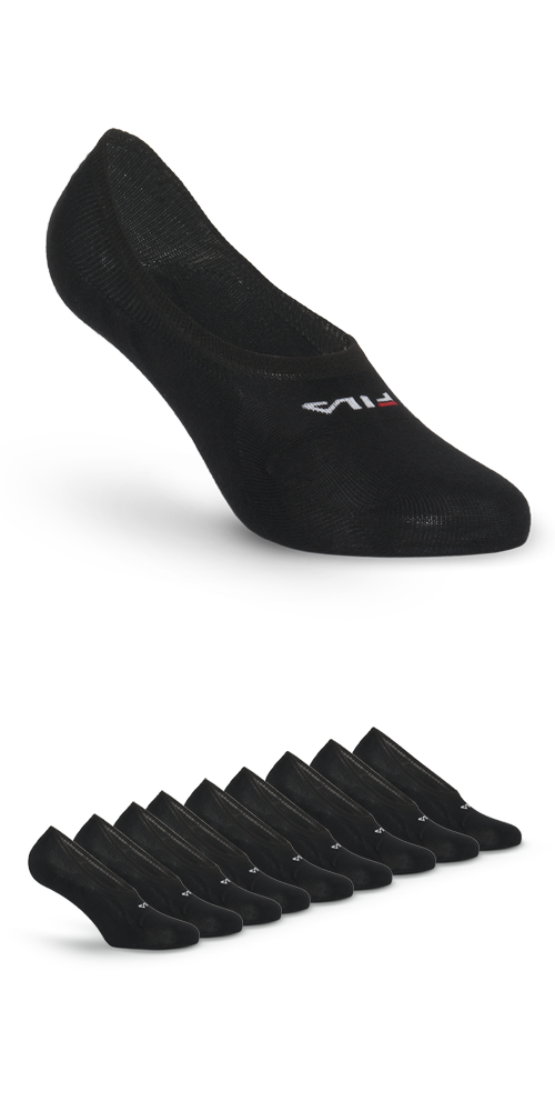 Fila Füßlinge »UNISEX GHOST SOCKS SILICONE HEEL INSIDE« 9 Paar,  mit Logo-Schriftzug