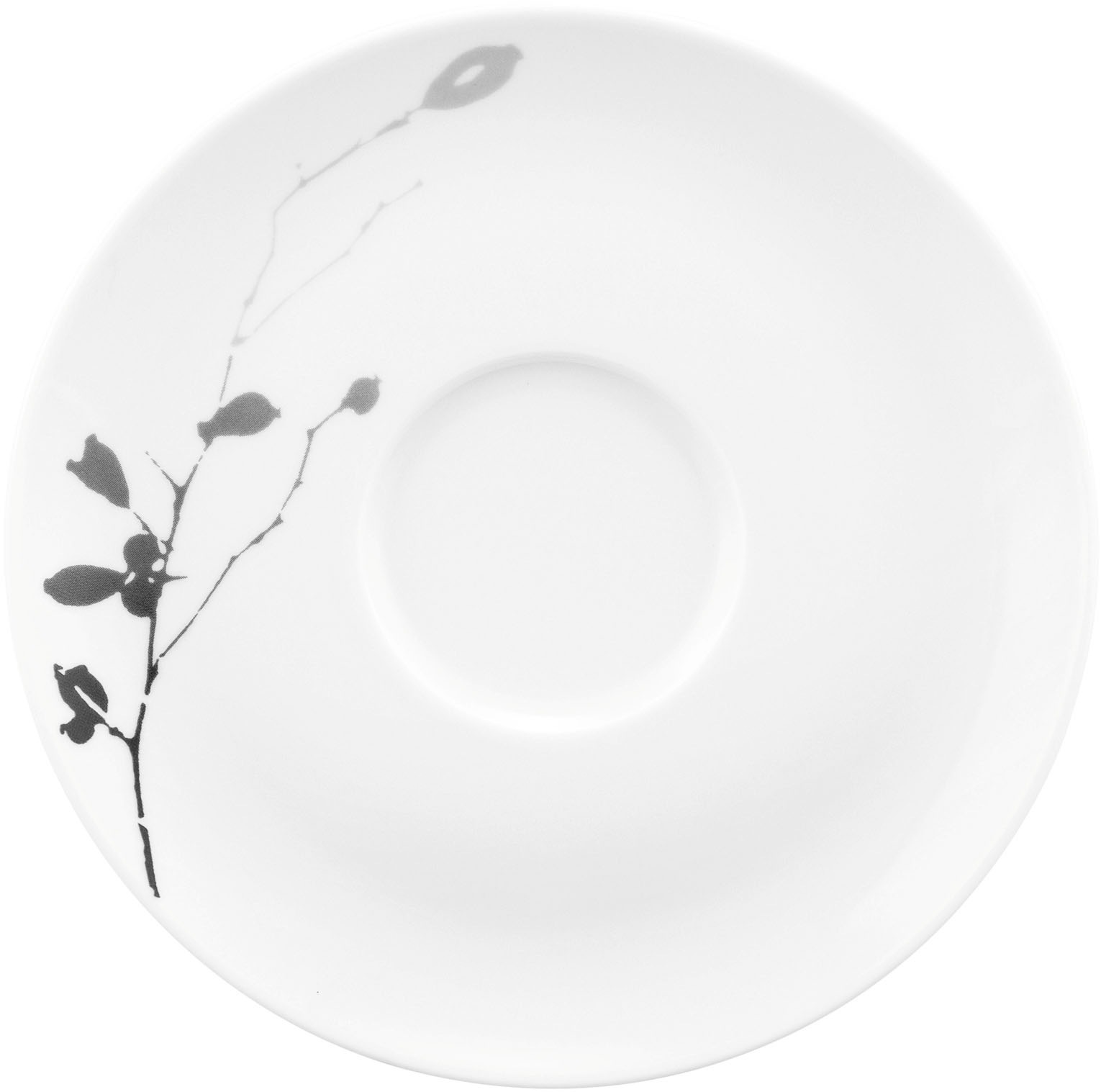 Seltmann Weiden Untertasse »Liberty - Dark Rose Hip« Kombi-Untertasse groß 16,5 cm