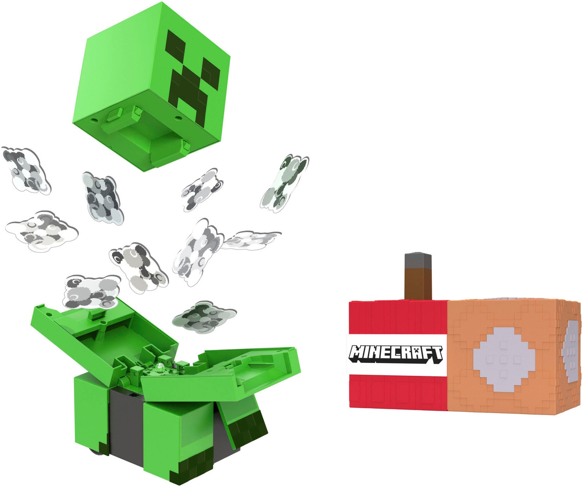 Mattel® Actionfigur »MINECRAFT explodierender, ferngesteuerter Creeper«, mit Licht und Sound