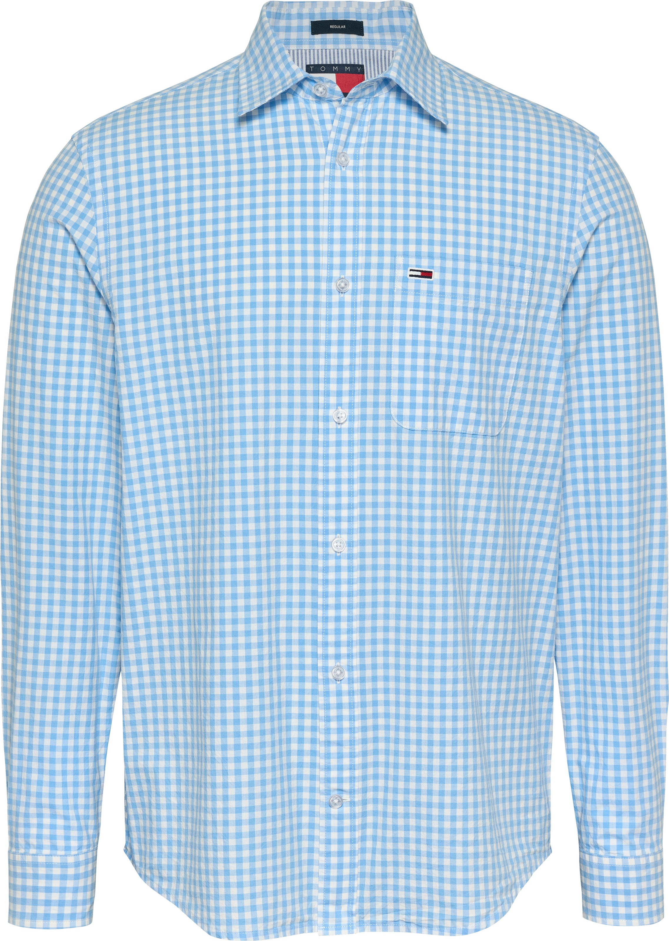 Tommy Jeans Karohemd »TJM POPLIN CHECK SHIRT«, mit Karomuster