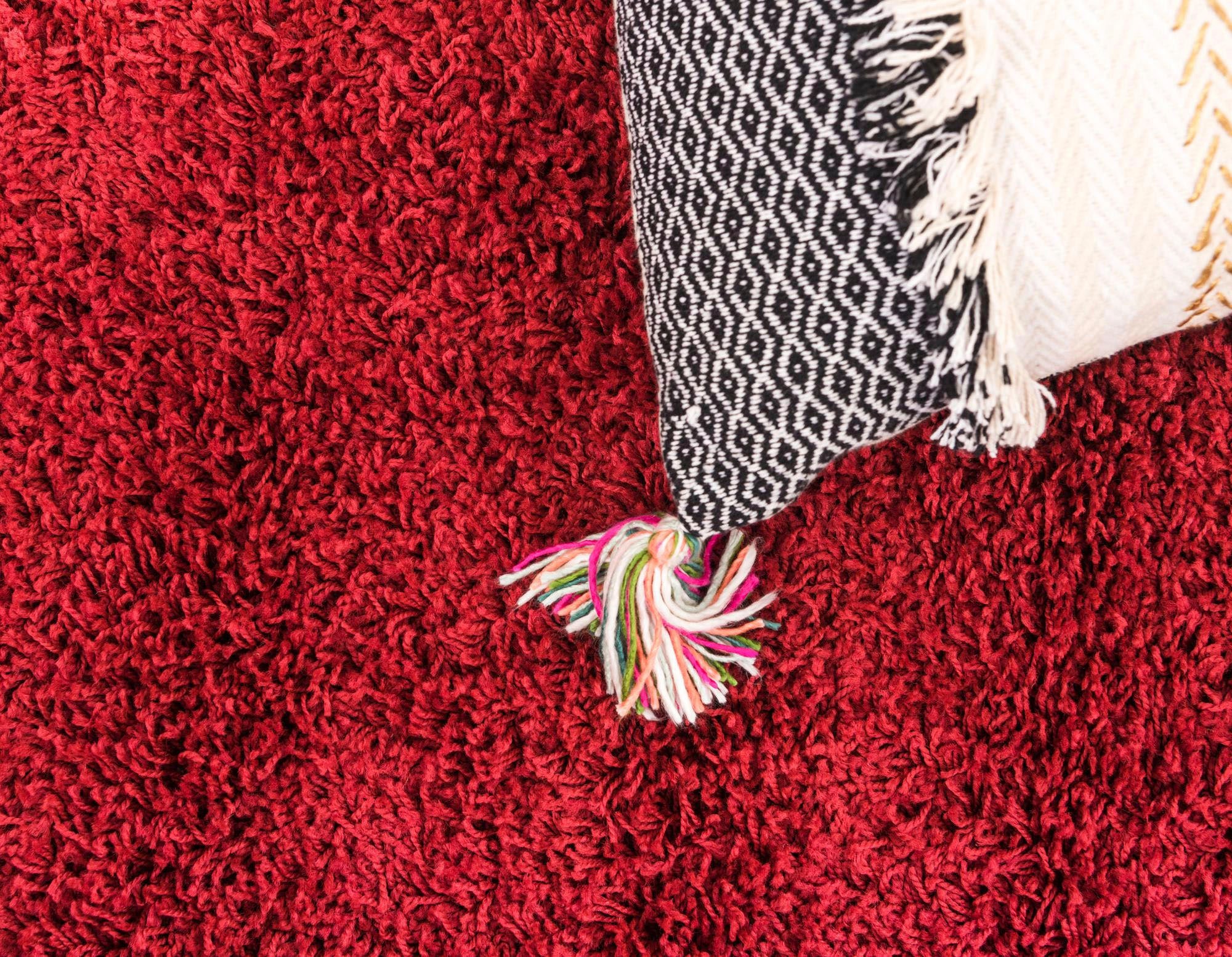 Myflair Möbel & Accessoires Hochflor-Teppich »Shaggy Shag Lagerräumung«, rechteckig, 38 mm Höhe, gewebt, Uni Farben, ideal im Wohnzimmer & Schlafzimmer