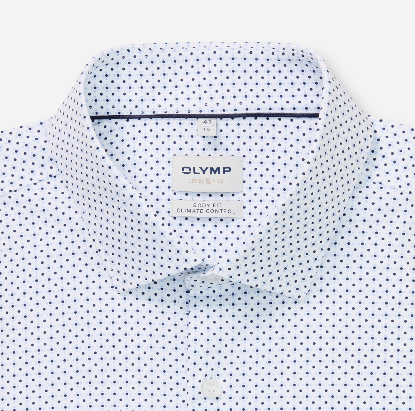OLYMP Langarmhemd »Level Five 24/Seven« Businesshemd, body fit, Kentkragen