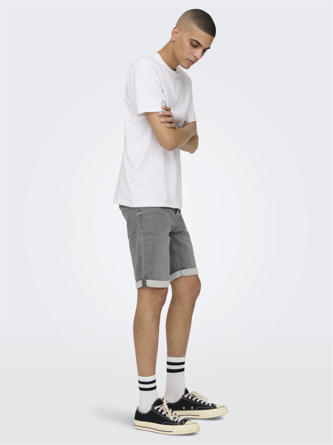 7. Bild von ONLY & SONS Jeansshorts »ONSPLY LIGHT BLUE 5189 SHORTS DNM NOOS«