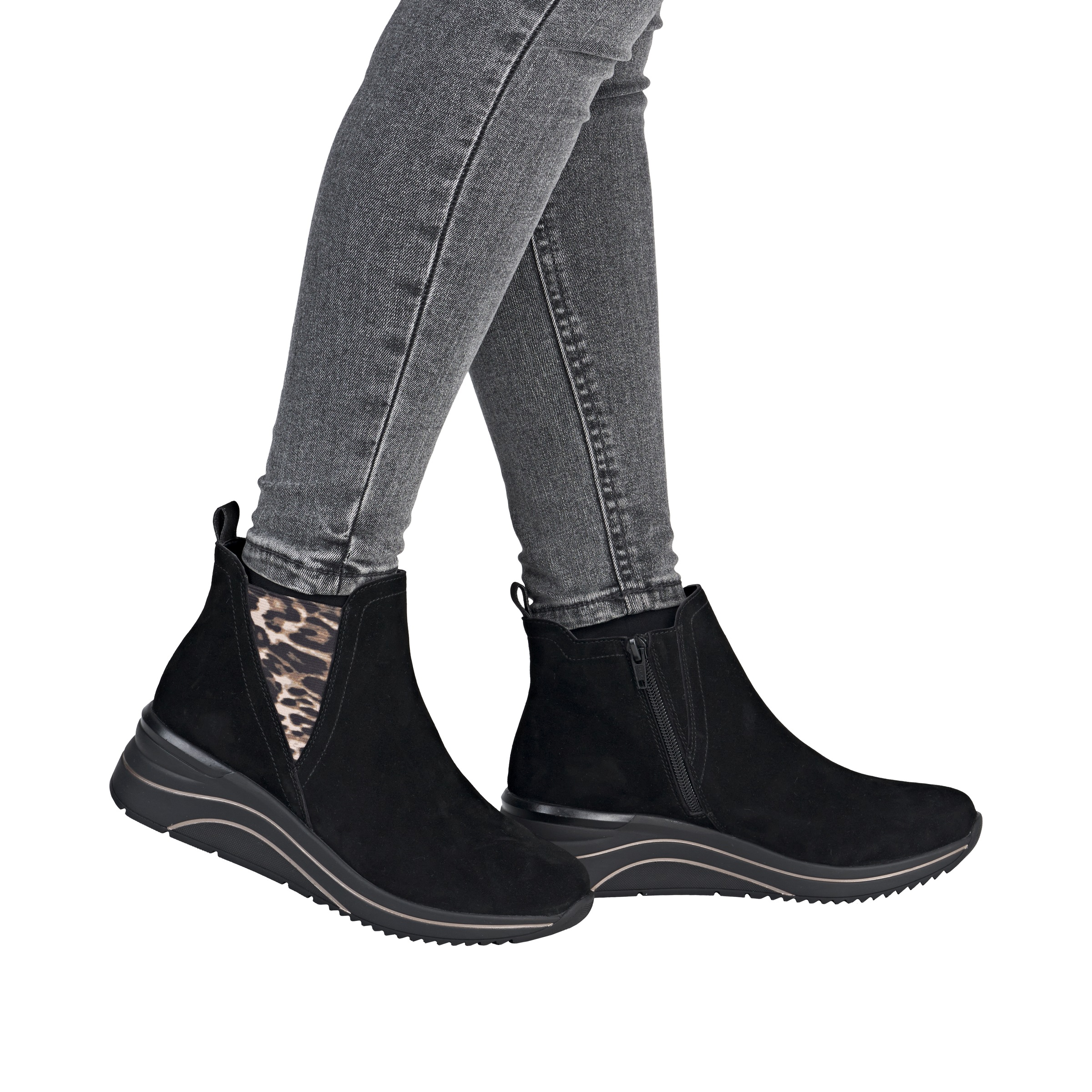 Remonte Keilsneaker, Boots, Chelseaboots, Stiefelette mit Softfußbett