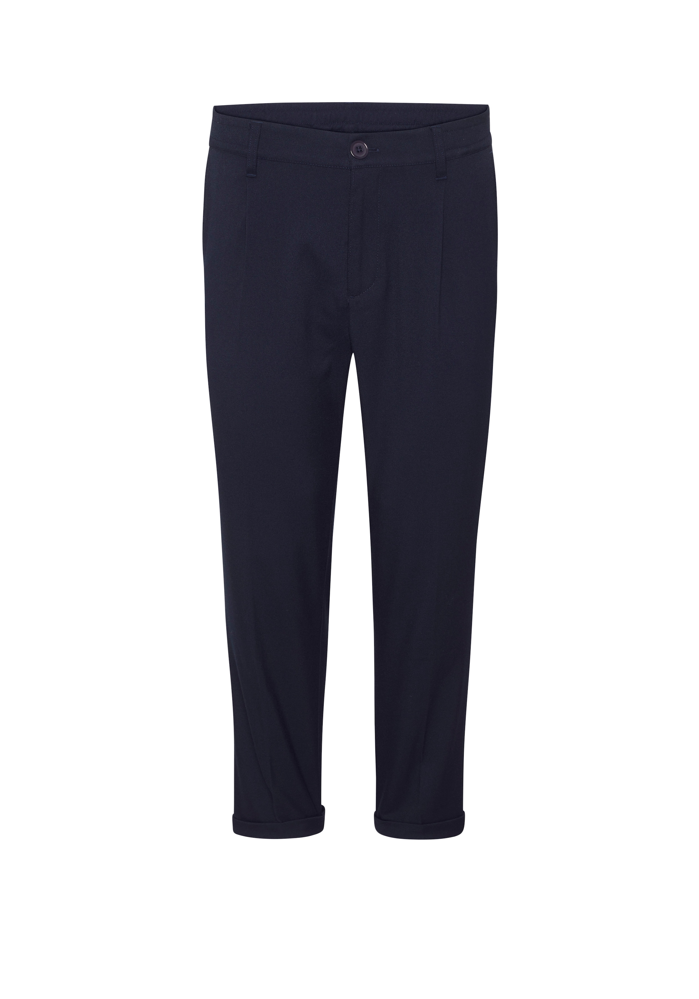 H.I.S Stoffhose », Dehnbundhose mit Bundfalten und umgeschlagenem Saum«  mit elastischem Bund und Bügelfalten