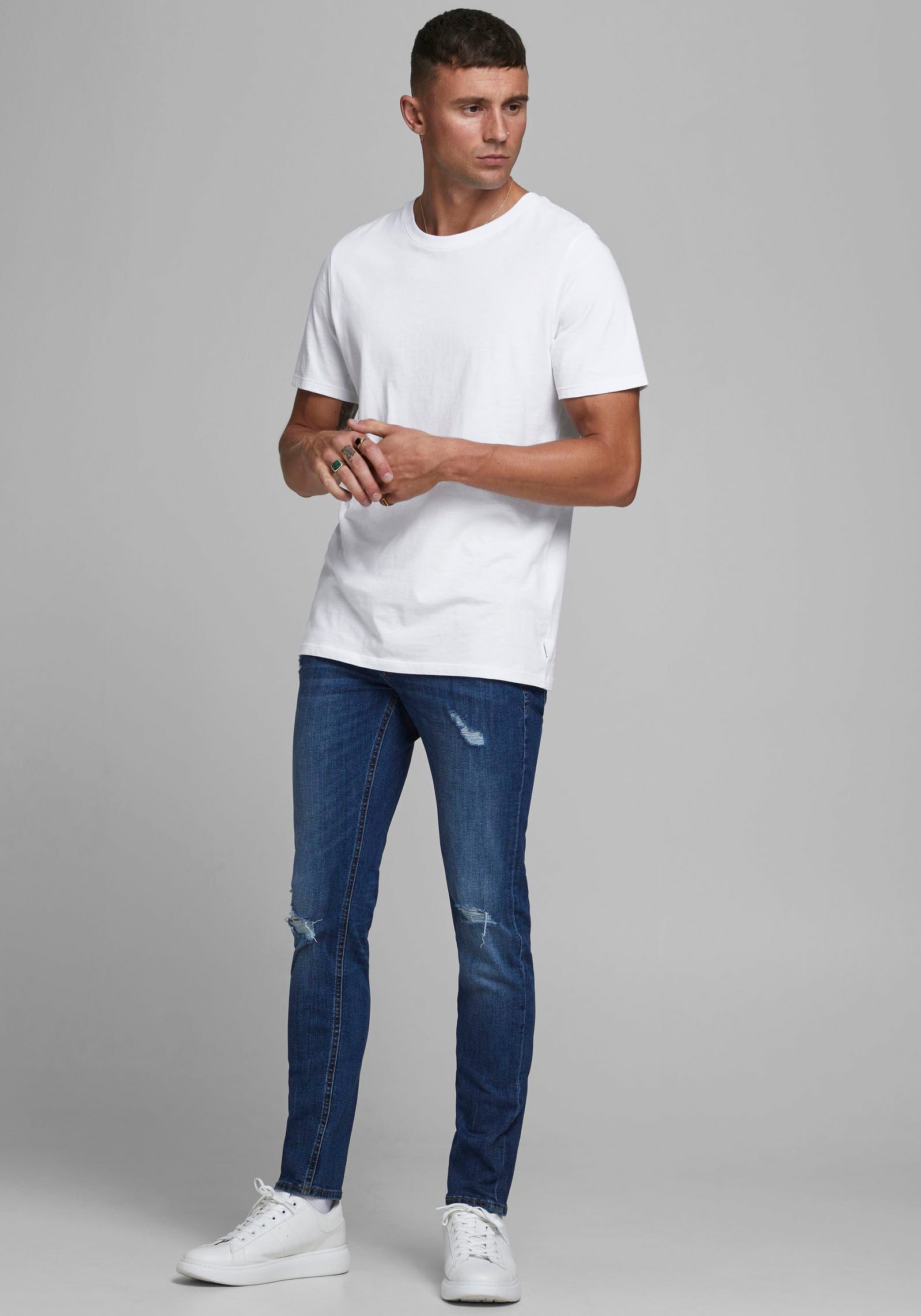 Jack & Jones Rundhalsshirt »JJEORGANIC BASIC TEE SS O-NECK NOOS«
