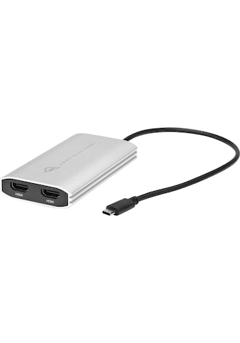 Laptop-Dockingstation »USB-C to Dual HDMI 4K Display Adapter«
