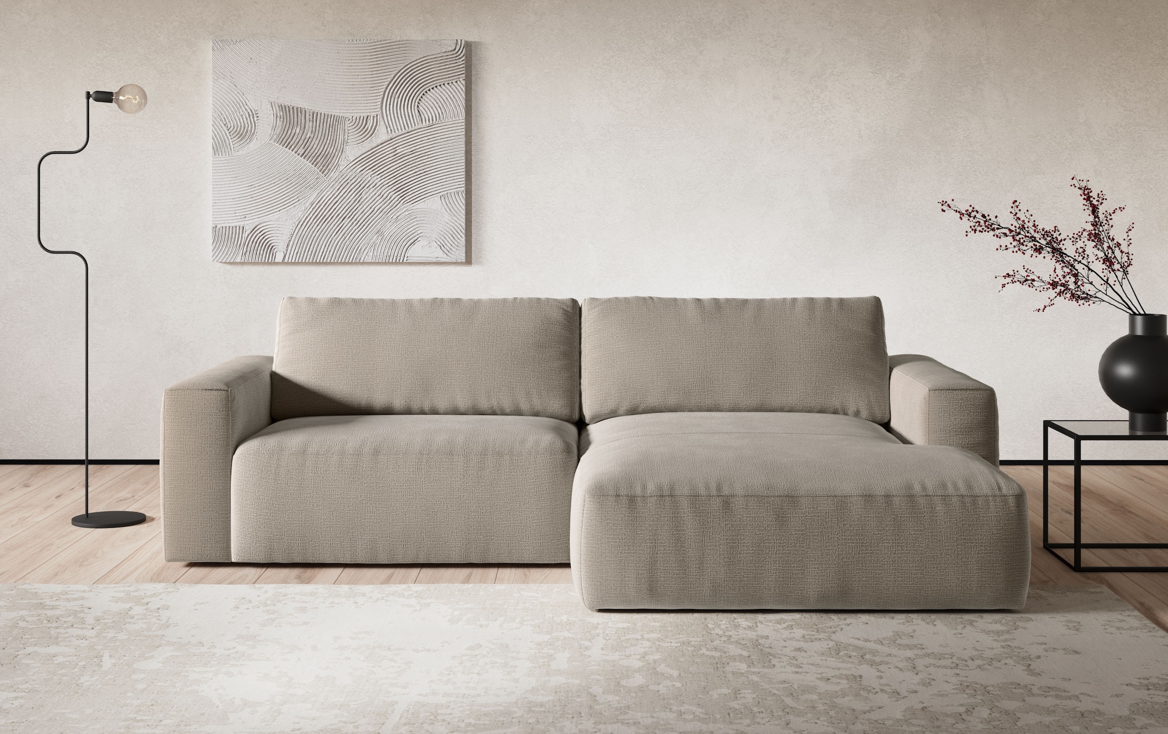 COTTA Ecksofa »Lasso L-Form, XL-Sofa« günstig online kaufen
