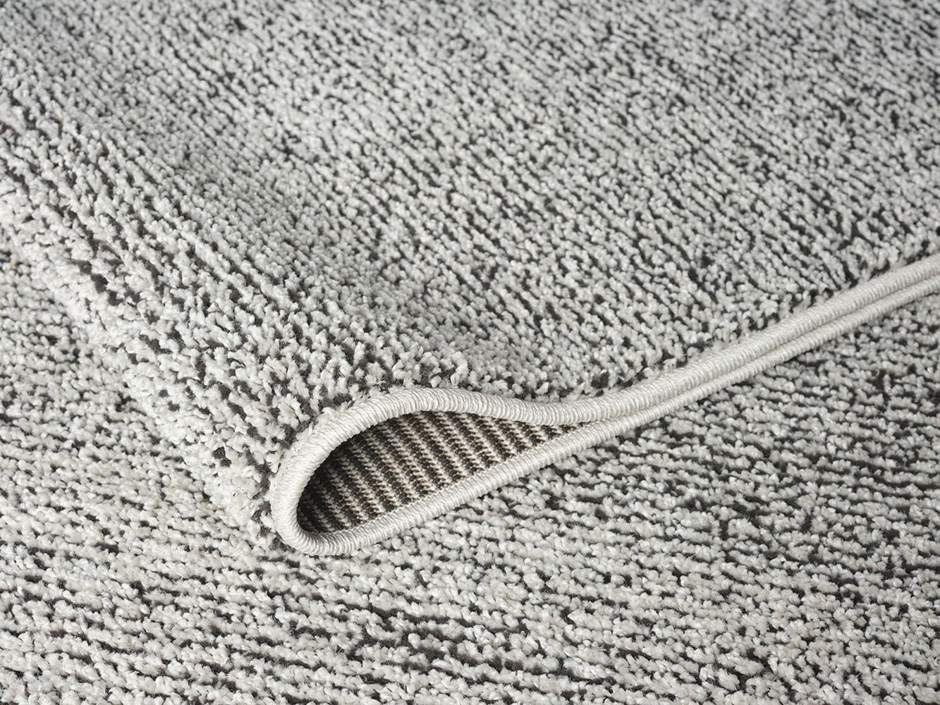 OTTO home Teppich »Lisam« rechteckig 15 mm Höhe meliert, uni, Wohnzimmer, Schlafzimmer