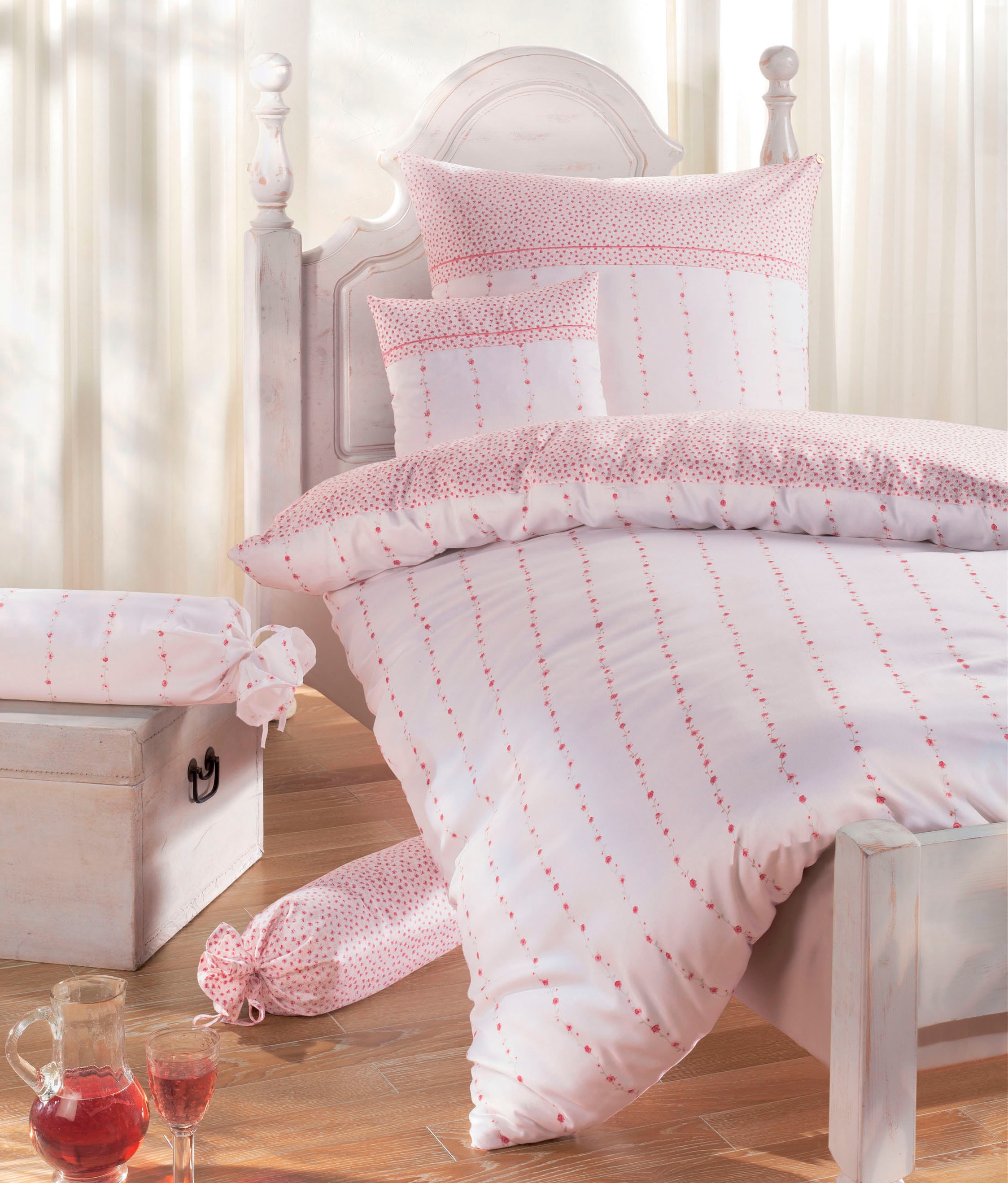 Janine Bettwäsche »Chinchilla S 78007« 2 Stk. tlg. mit Reißverschluss günstig online kaufen