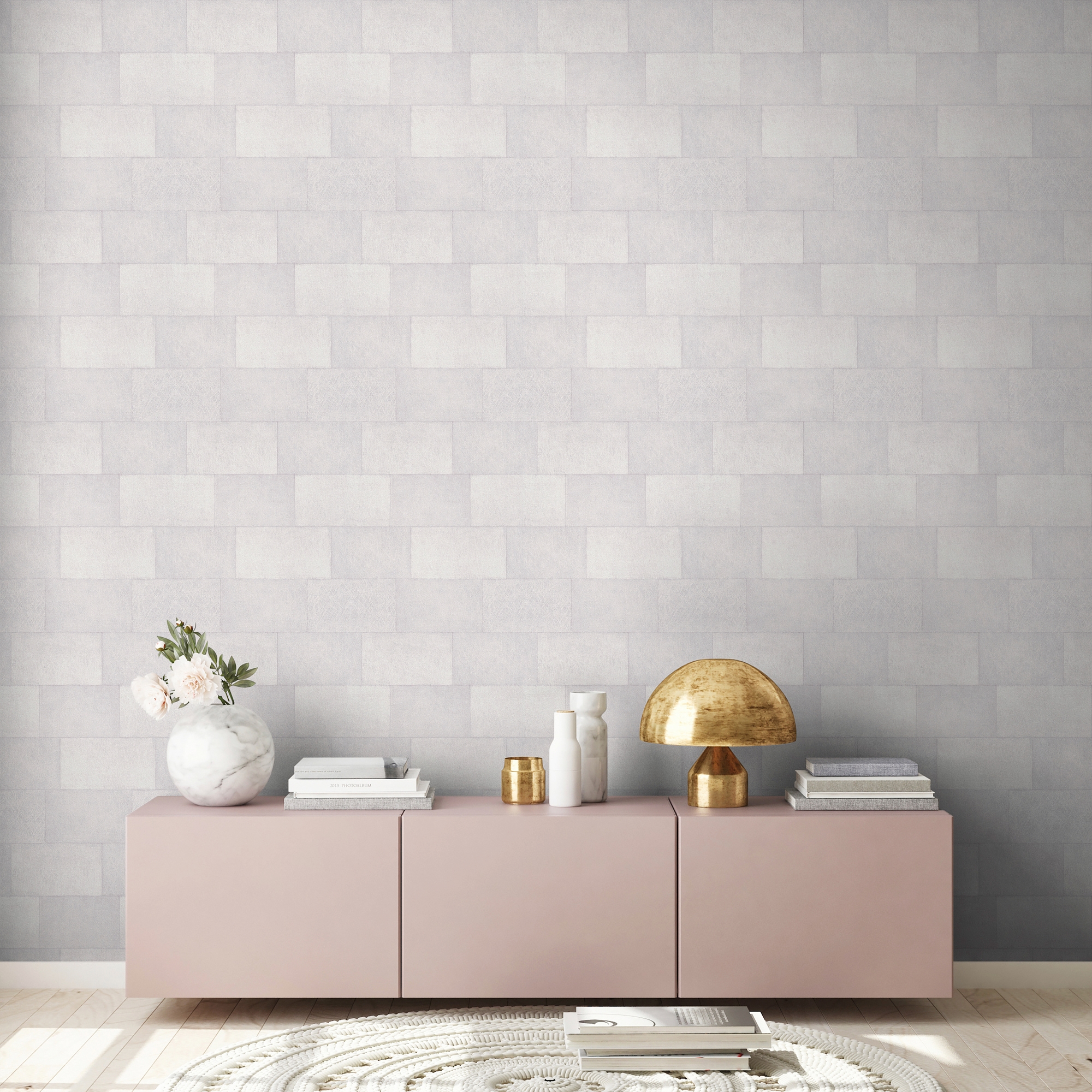 living walls Vliestapete »Titanium«, Steinoptik-gemustert-Motiv, Moderne Tapete Steinoptik Tapeten Wohnzimmer Schlafzimmer Küche Flur