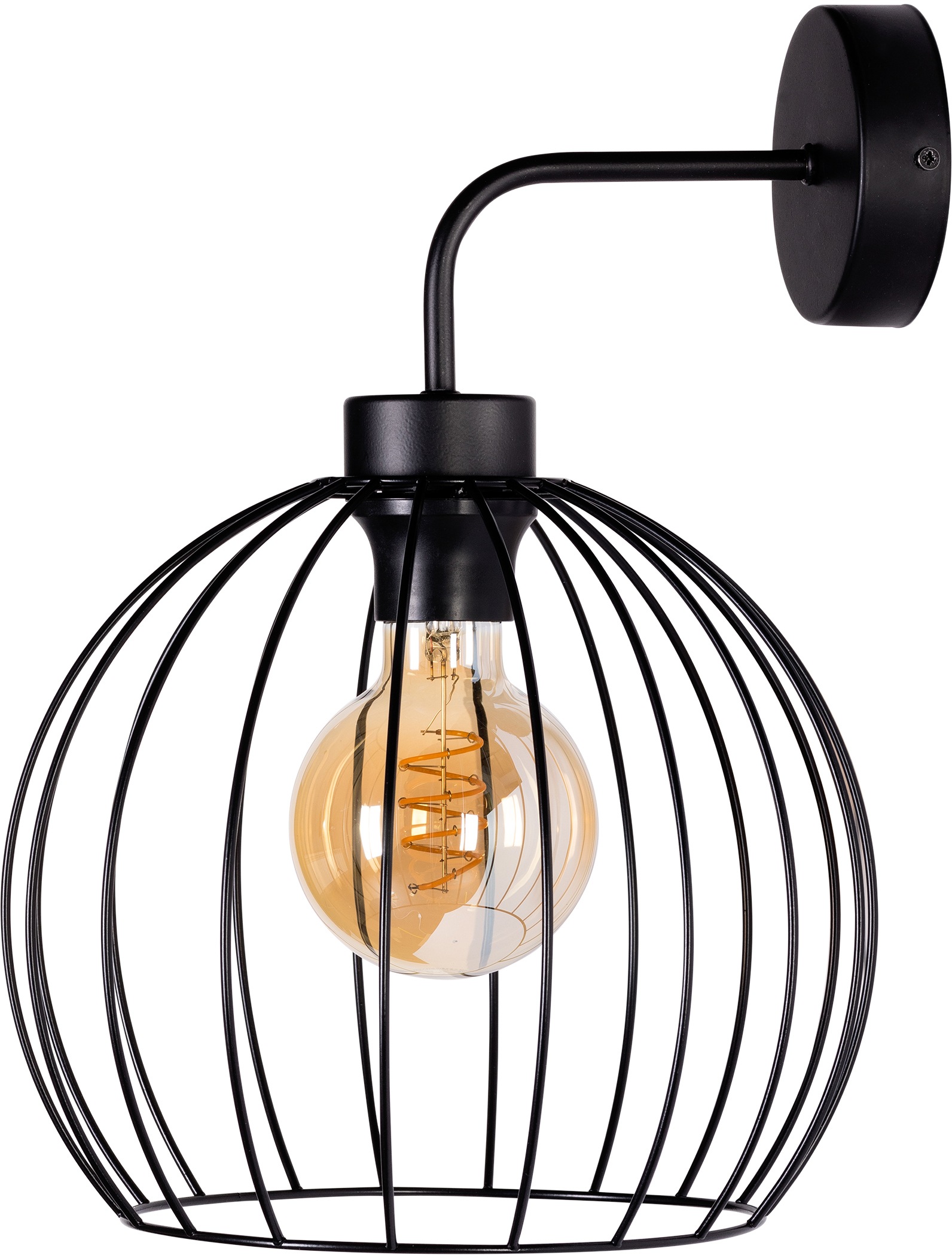 BRITOP LIGHTING Wandleuchte »Coop«, 1 flammig, Leuchtmittel E27 | ohne Leuchtmittel-Leuchtmittel wechselbar, Dekorative Leuchte aus Metall, passende LM E27 / exkl., Made in Europe