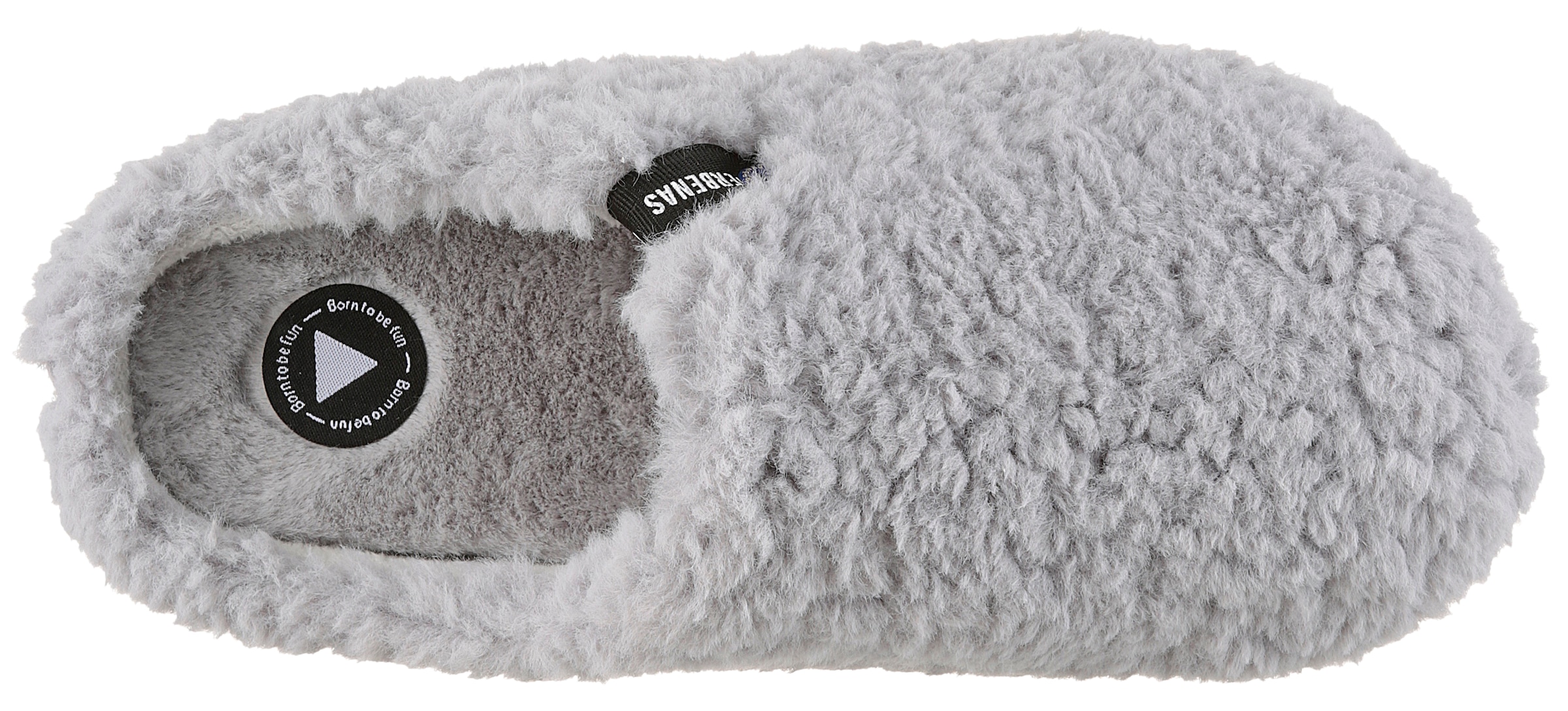 VERBENAS Pantoffel »York Damara«, Homeslipper, Clog, Schlappen, Hausschuh in kuscheliger Optik