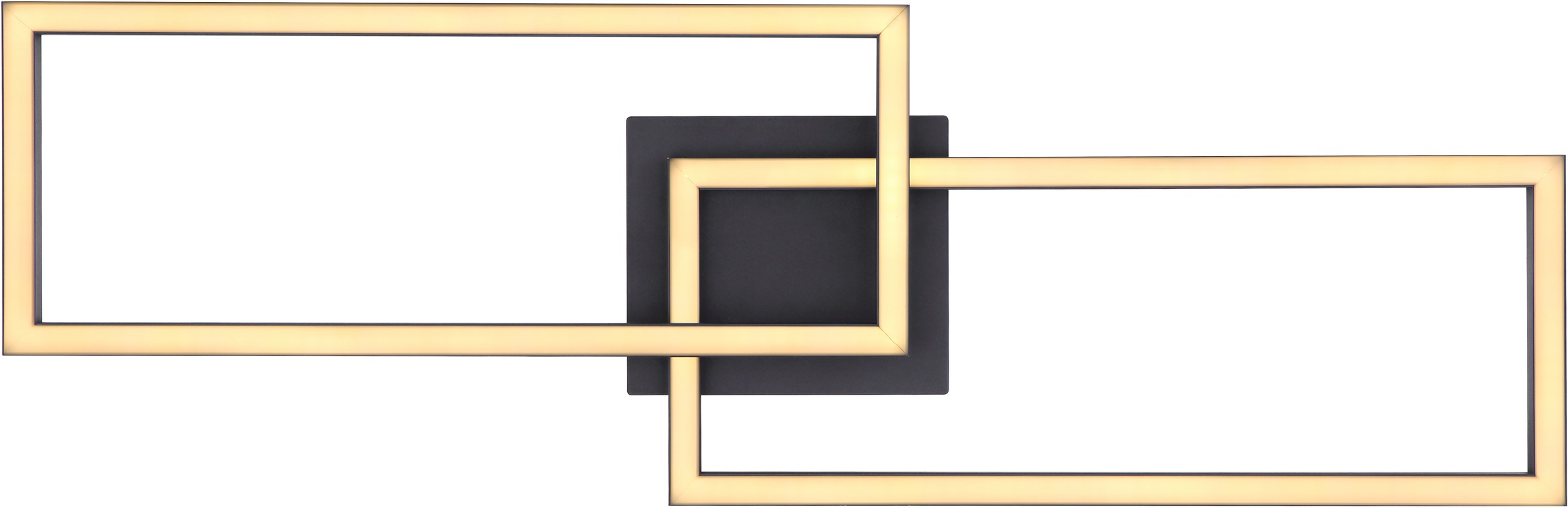 GLOBO LIGHTING LED Deckenleuchte »TATJANA« LED-Modul Warmweiß Deckenlampe/Wohnzimmer/Schlafzimmer/modern