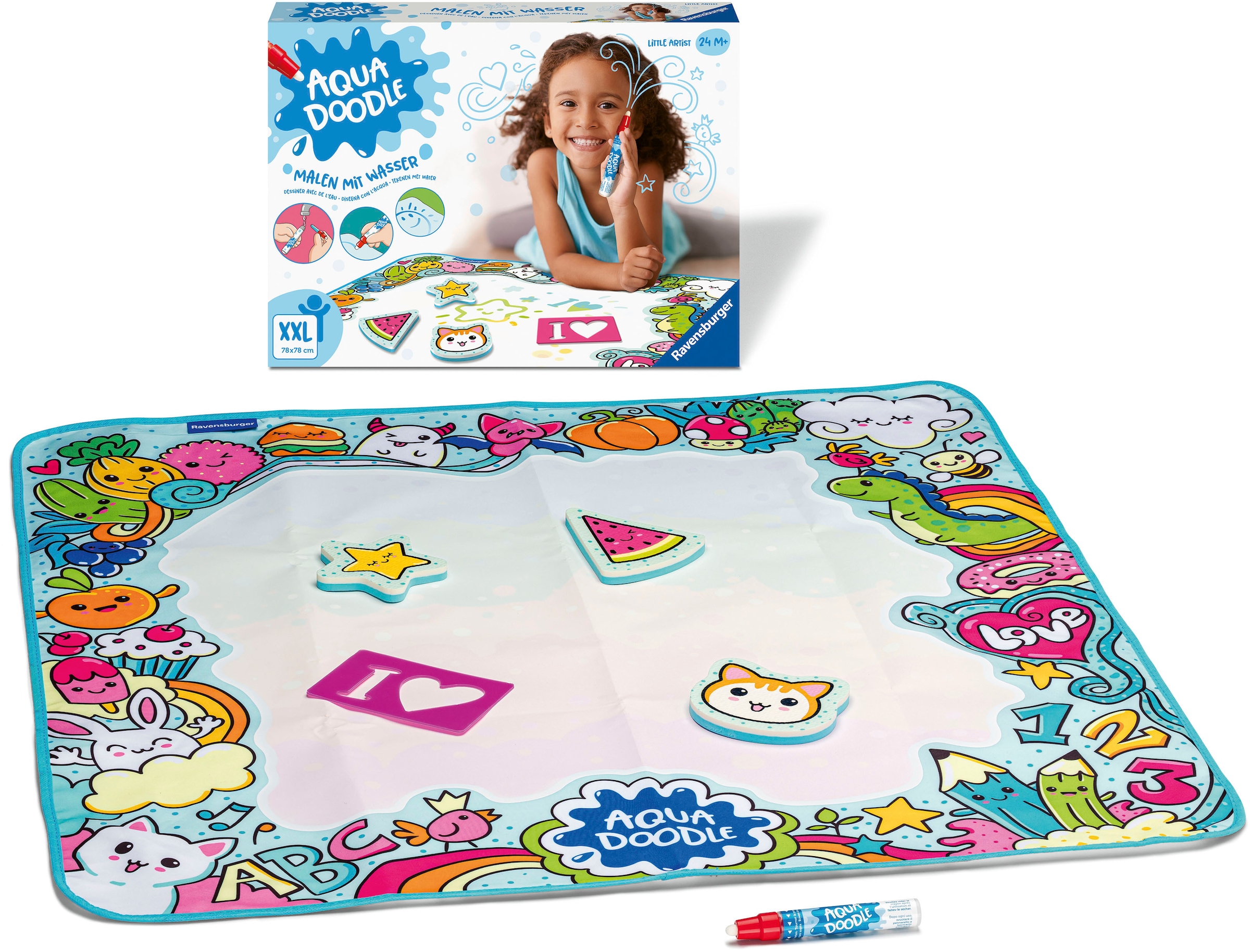 Ravensburger Kreativset »ministeps®, Aqua Doodle®, Little Artist«, Made in Europe