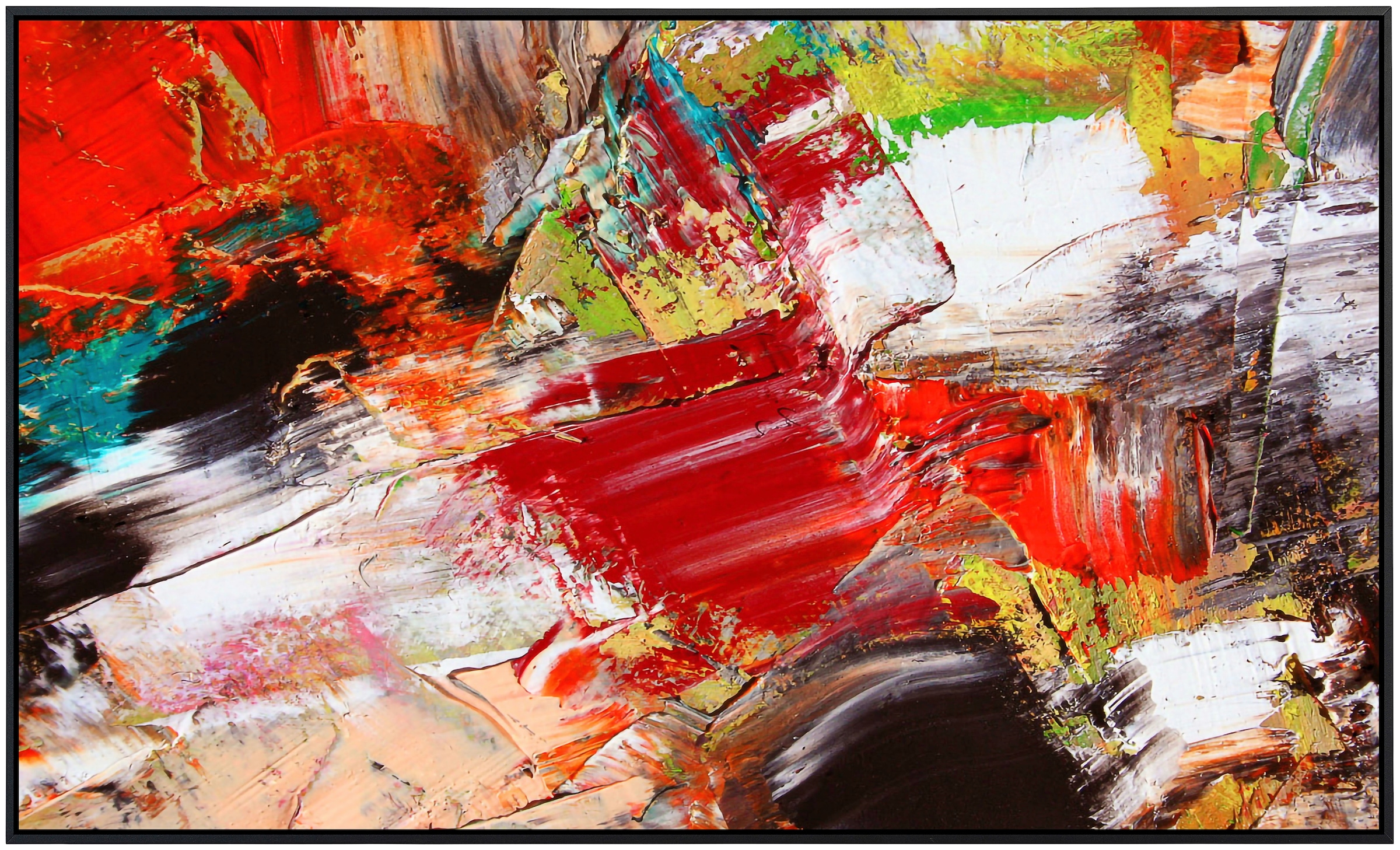 Papermoon Infrarotheizung »Moderne Abstracts« sehr angenehme Strahlungswärme