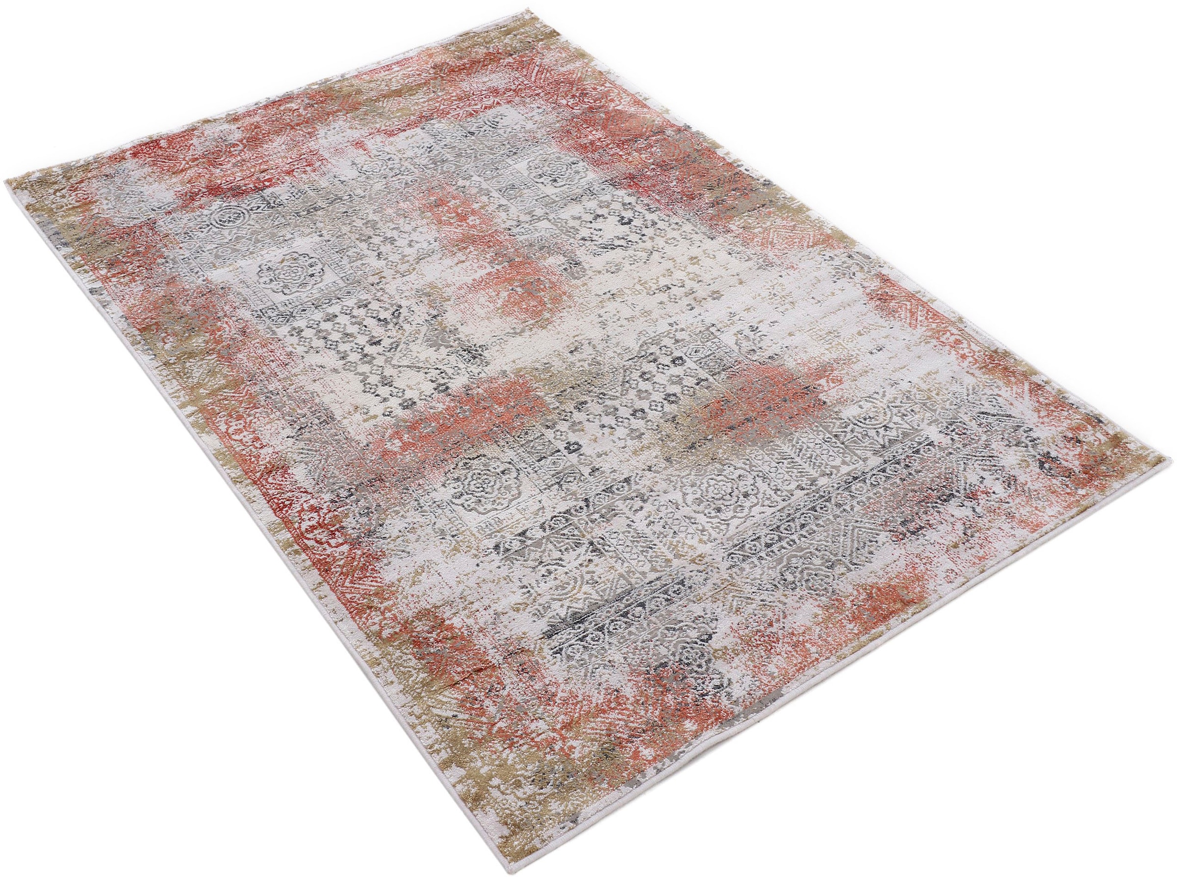 Vintage Teppich carpetfine bequem bestellen »Lyia«, Wohnzimmer rechteckig, schnell und Optik,