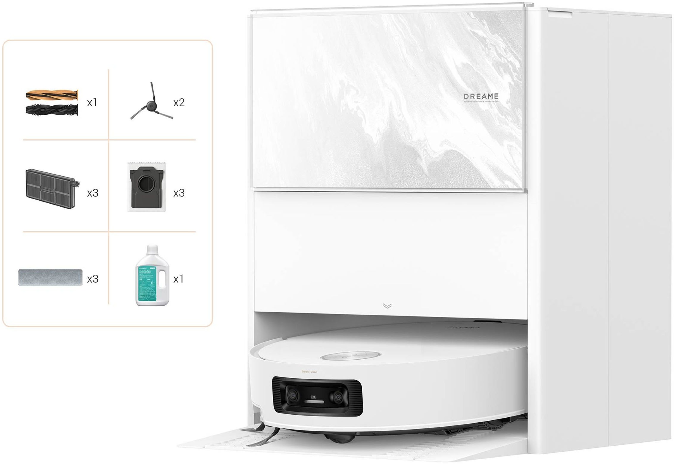 Dreame Saugroboter »mit Wischfunktion Aqua10 Ultra Track Complete White« Wa günstig online kaufen