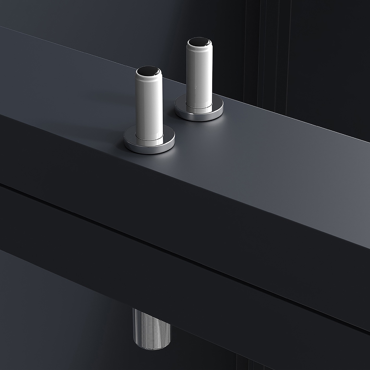 weka Mülltonnenbox »Gary« Metall pulverbeschichtet, für 3 Mülltonnen, BxTxH: 189,5x80x116 cm