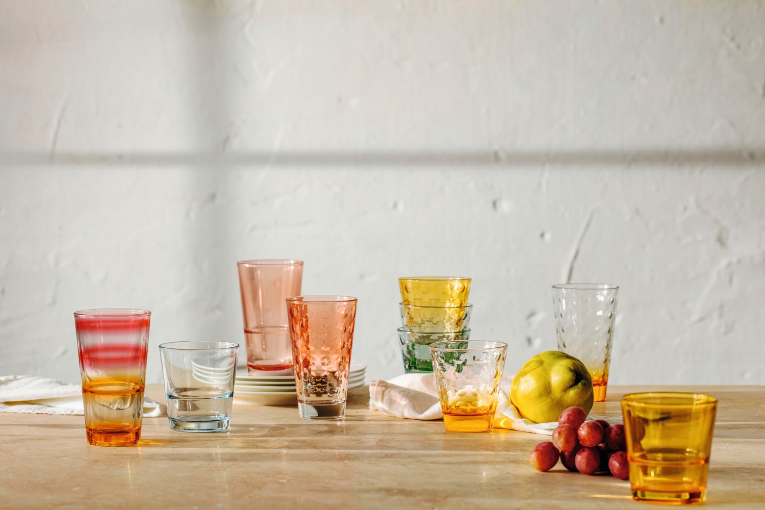 LEONARDO Longdrinkglas »OPTIC«, (Set, 6 tlg.), 300 ml, 6-teilig