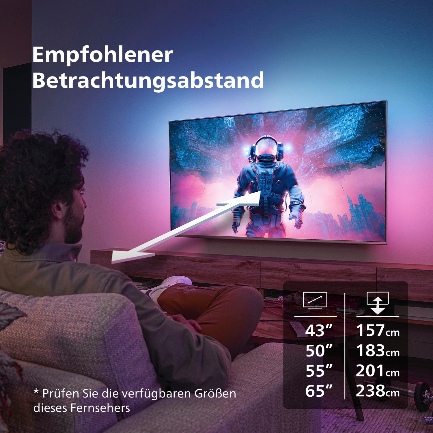 Philips LED-Fernseher »50PUS8909/12«, 4K Ultra HD, Smart-TV