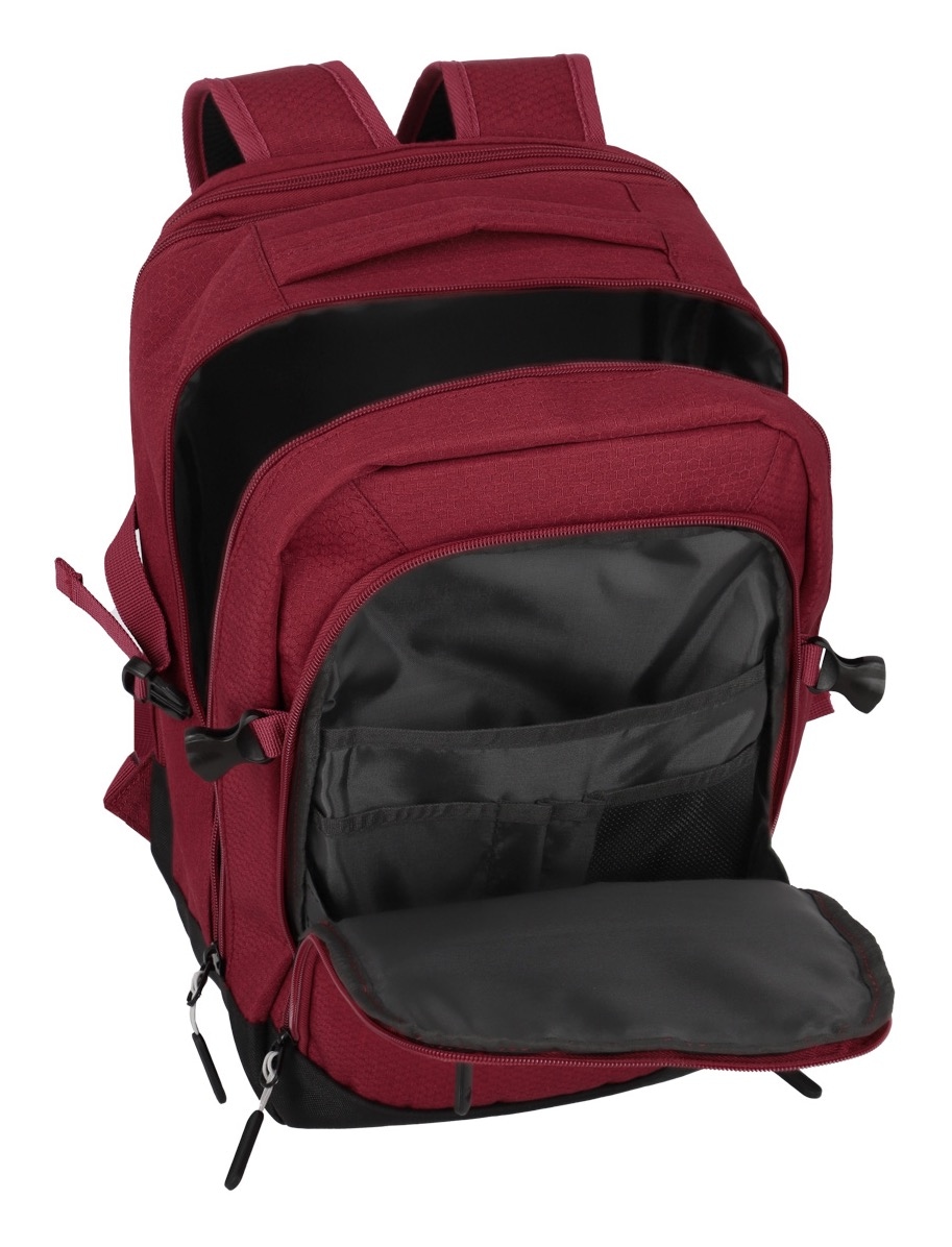 travelite Laptoprucksack »KICK OFF Cabin Rucksack«, Reiserucksack Freizeitrucksack Kabinengepäck Arbeitsrucksack