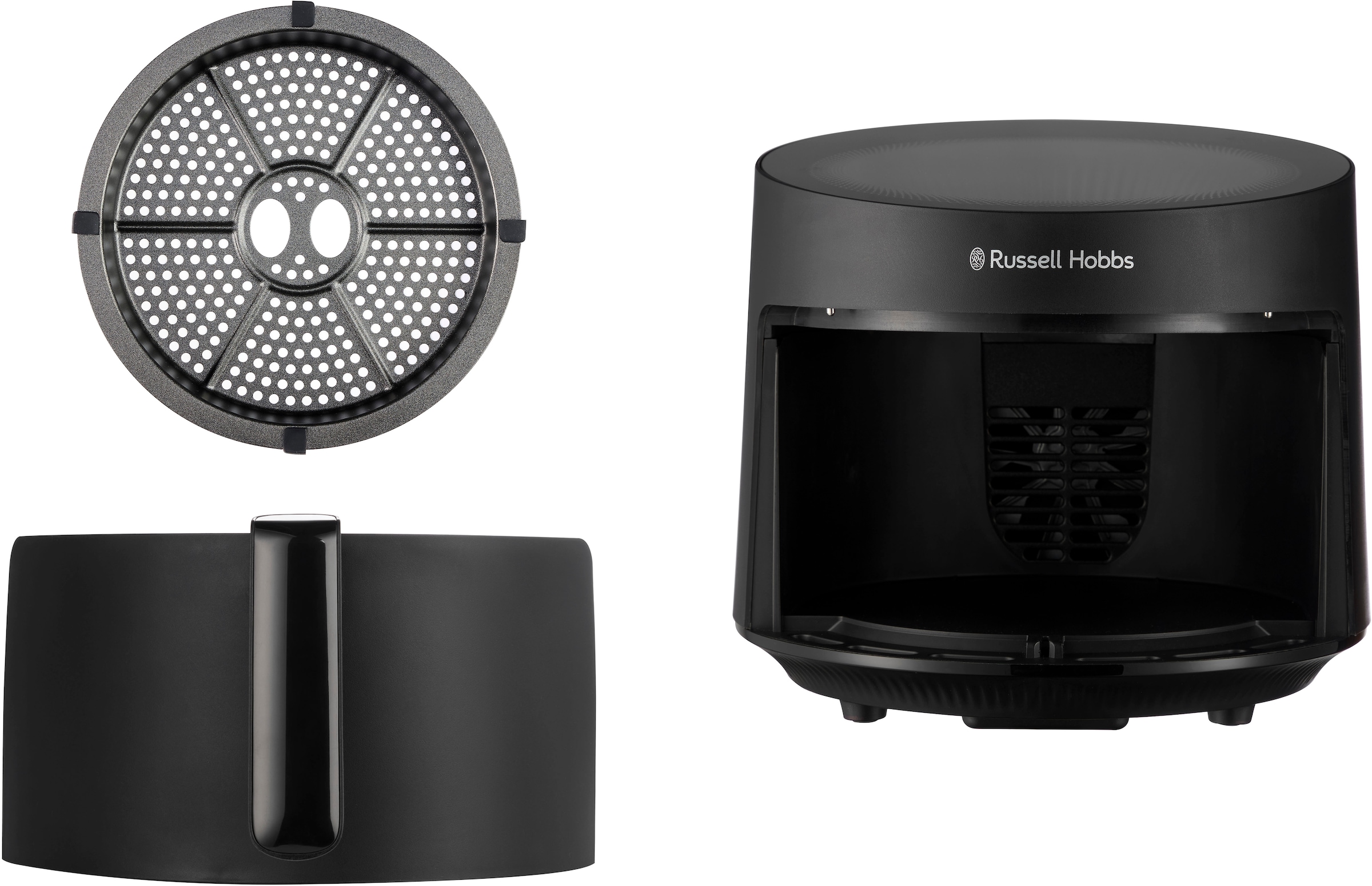 RUSSELL HOBBS Heißluftfritteuse »SatisFryPanoramic AirFryer(27420-56)«, 1500 W, mit Sichtfenster, 10 Programme, wenig oder kein Öl erforderlich