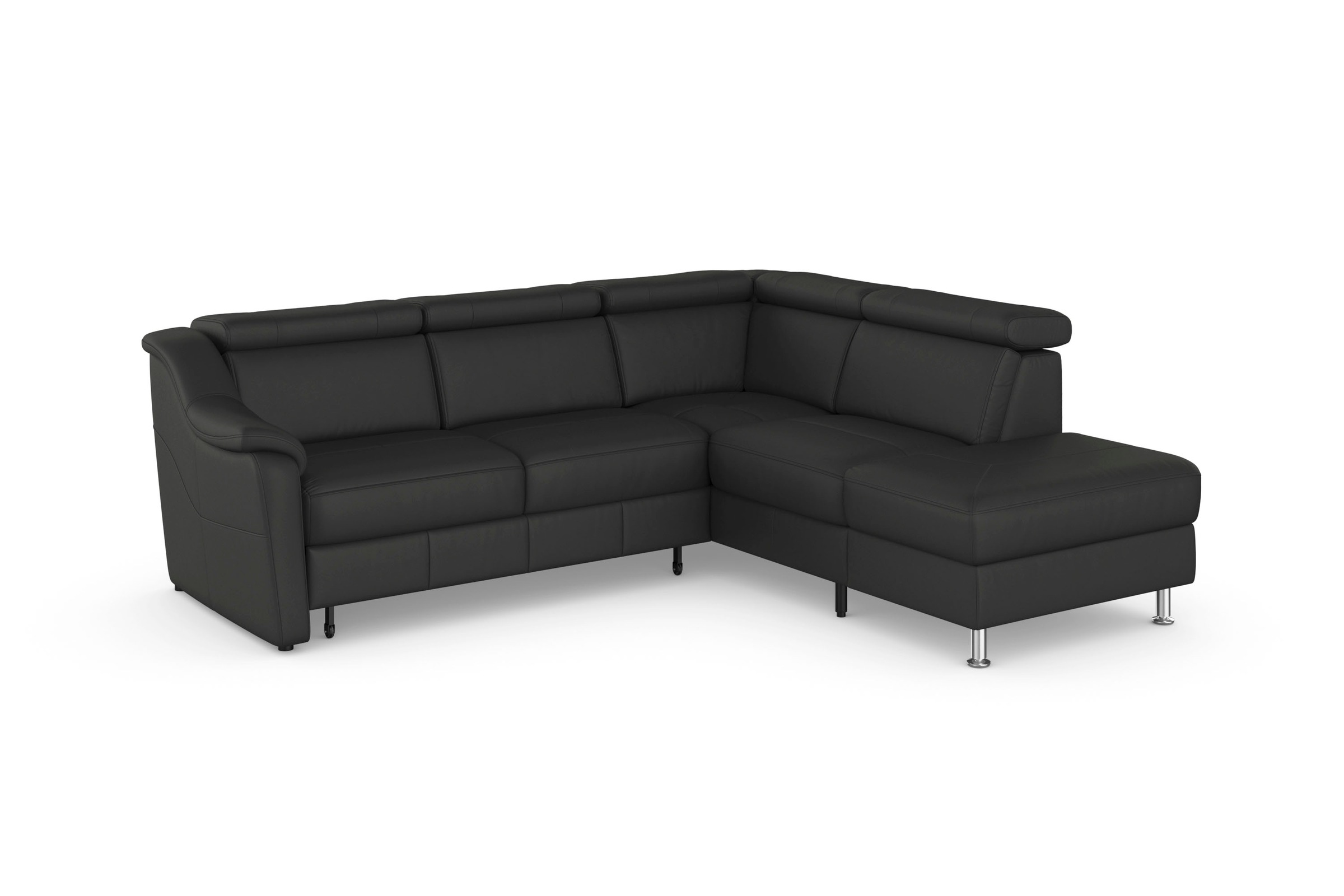 sit&more Ecksofa »Freetown L-Form«, inklusive Kopfteilverstellung und komfortablem Federkern