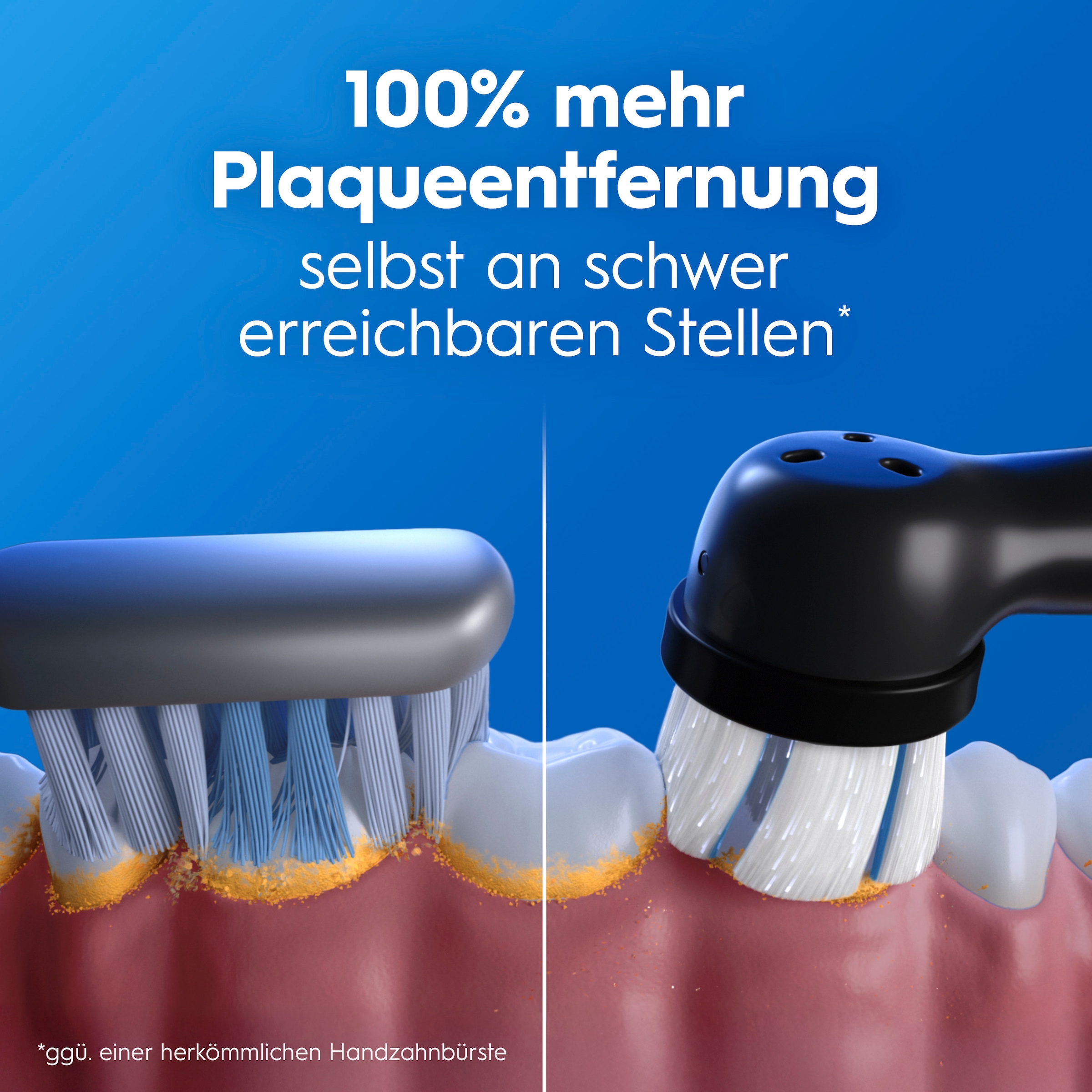Oral-B Elektrische Zahnbürste »iO Series 2« 2 Stk. Aufsteckbürsten für die sanfte Reinigung, mit 2. Handstück