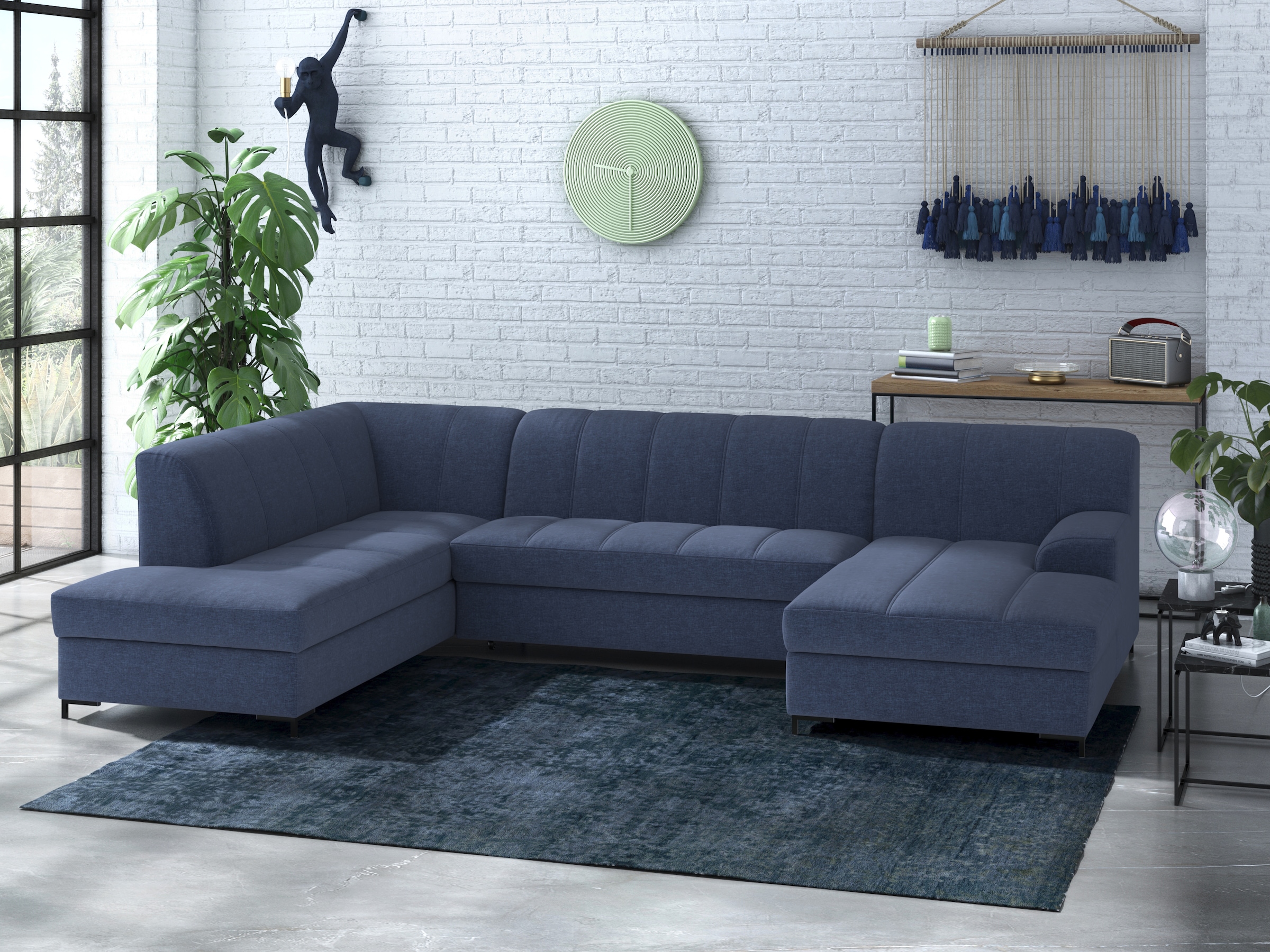 INOSIGN Wohnlandschaft »Balme, moderne Formensprache, zeitloses Design, U-F günstig online kaufen