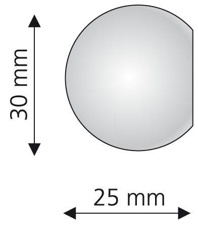 Liedeco Gardinenstangen-Endstück »Bologna«, (Set, 2 St.), für  Gardinenstangen Ø 16 mm auf Raten kaufen