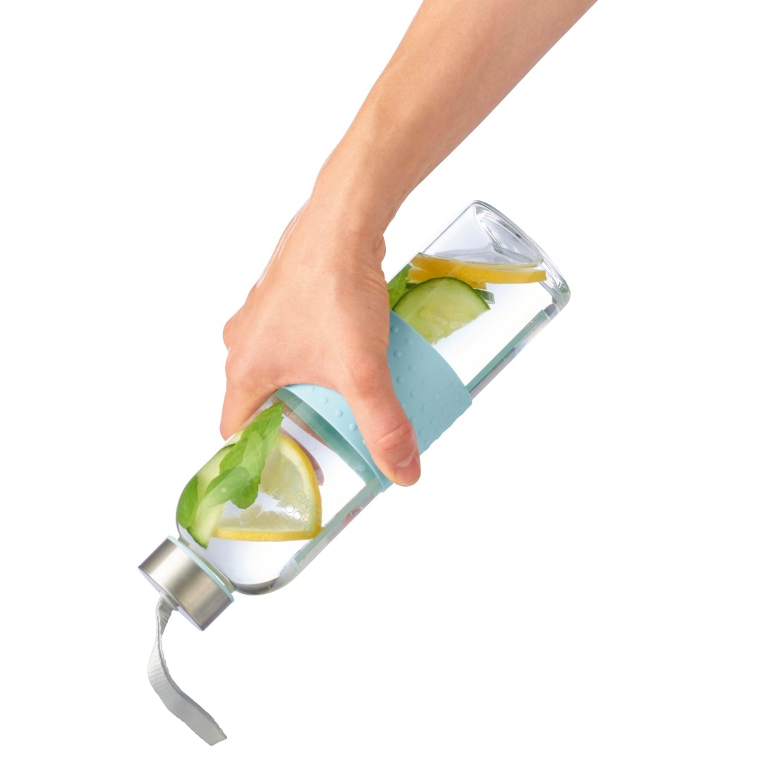 Xavax Trinkflasche »Trinkflasche 500 ml (auslaufsicher, für Kohlensäure, Trinkerinnerung)«