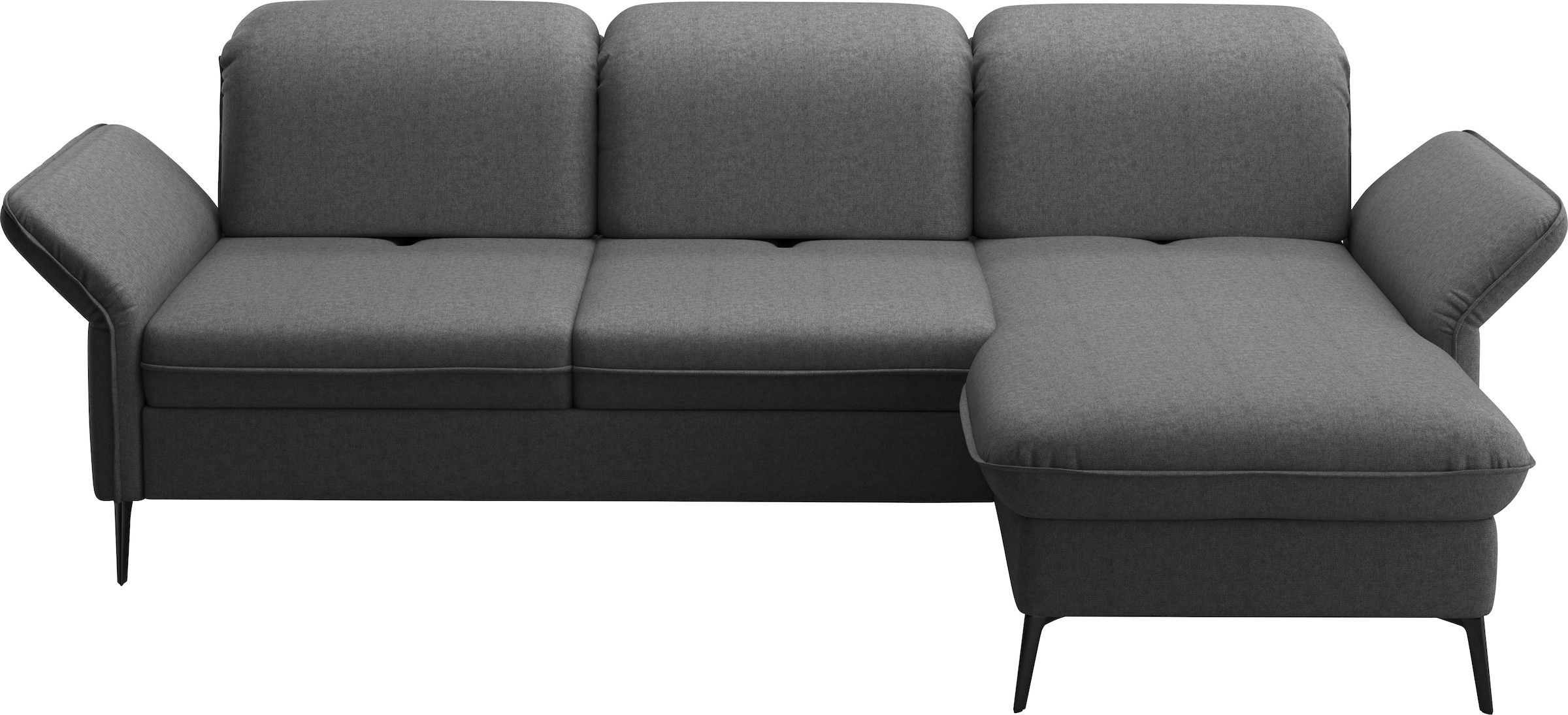 sit&more Ecksofa »Emely, inkl. Sitztiefenverstellung«, wahlweise mit Bettfunktion,Bettkasten,Kopf- & Armteilverstellung