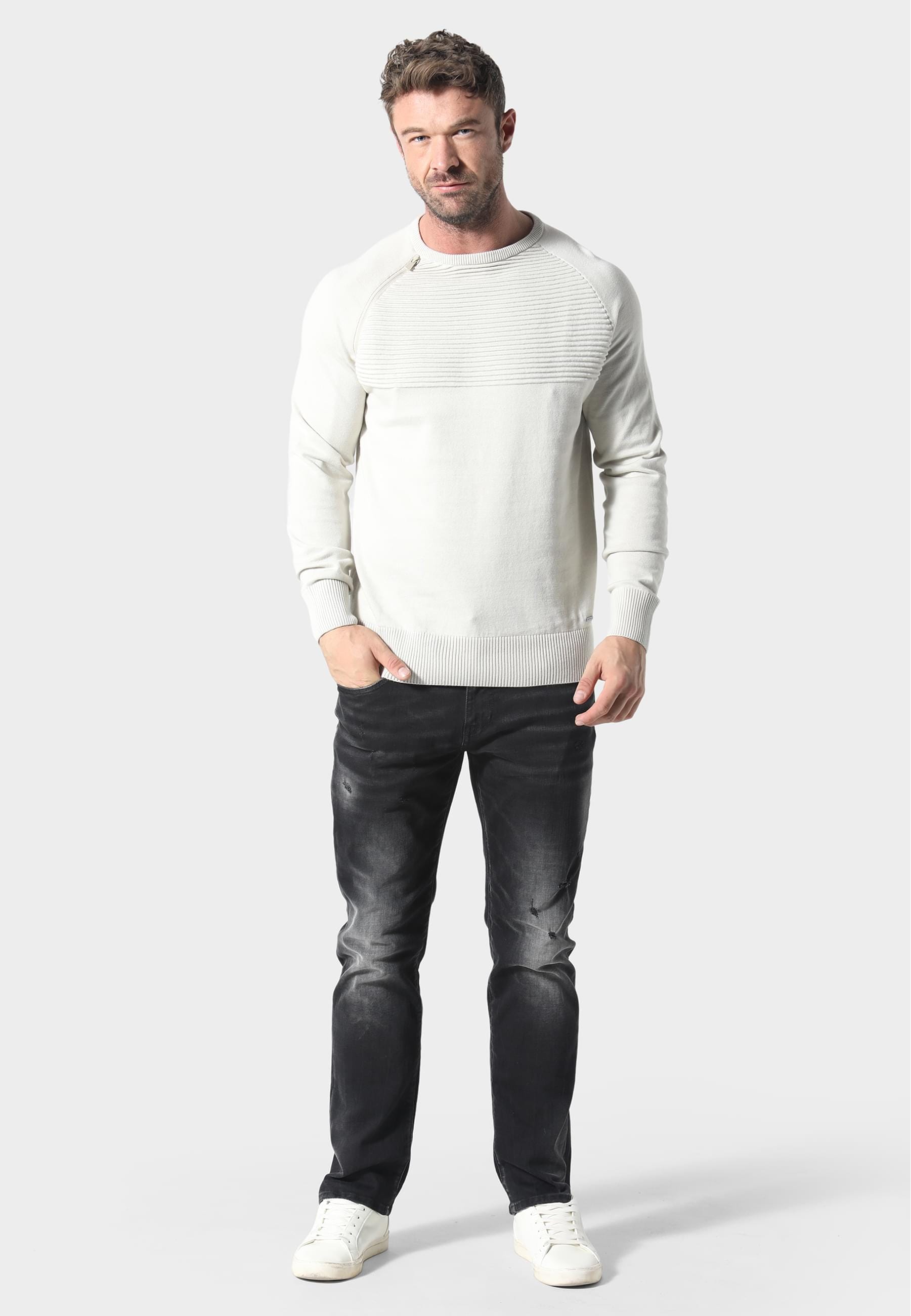 883Police Rundhalspullover »883 Police DELPHI« 1 Stk.