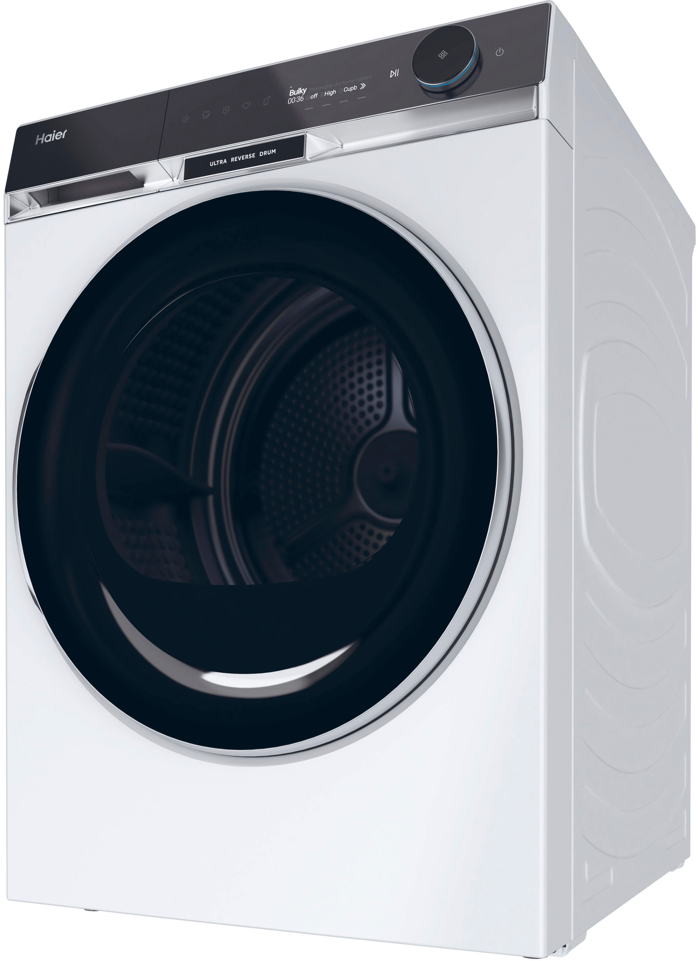 Haier Wärmepumpentrockner »HD90-A3Q397U1«, 9 kg, 9 kg, A+++, UltraReverse: Für wenig Falten und gleichmäßiges Trocknen