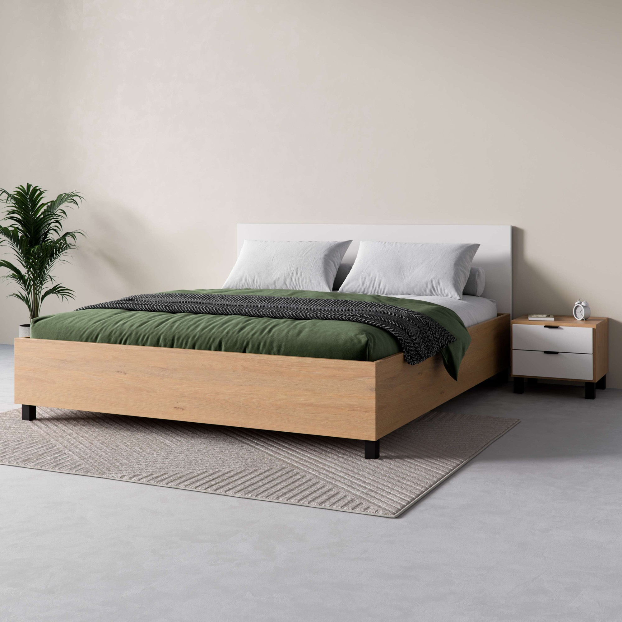 VOX Bett »SIMPLE, sehr strapazierfähig, hydraulischer Bettkasten oder Schub günstig online kaufen