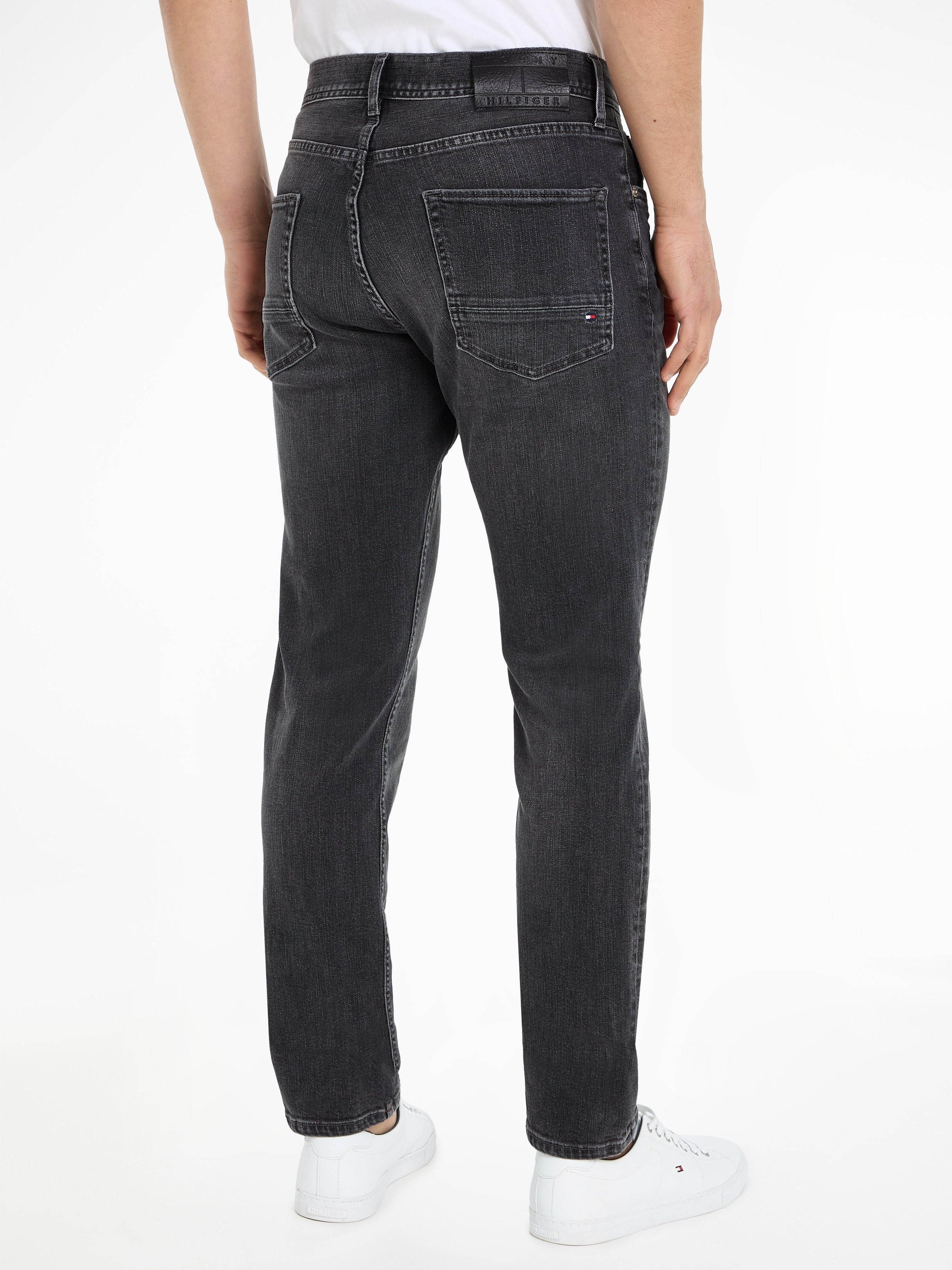 Tommy Hilfiger 5-Pocket-Jeans »STRAIGHT DENTON STR SALTON BLK«
