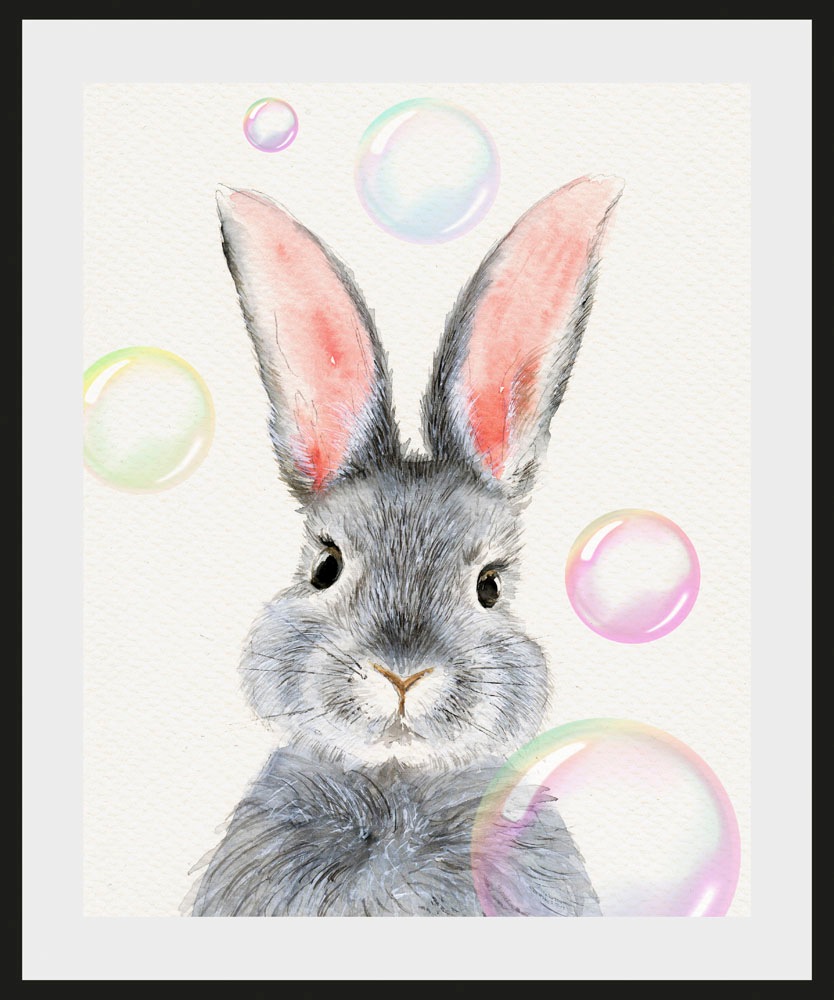 queence Bild »Alfano« Hase   Hasen   Haustiere   Kunst 1 Stk. tlg. HD Premi günstig online kaufen