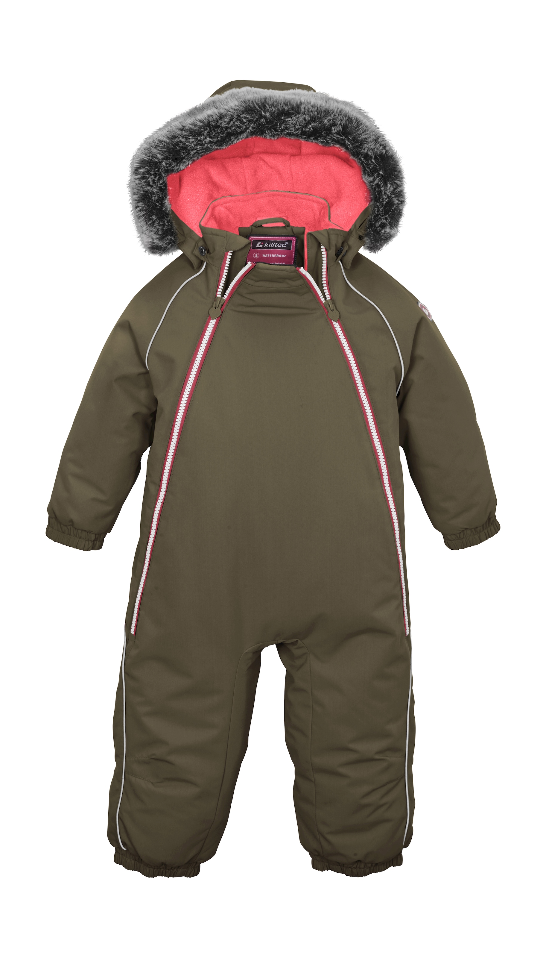 KILLTEC Skianzug »KW 103 MNS ONPC« olivgrün 122/128 122/128 wasserabweisend, 10.000 mm Wassersäule