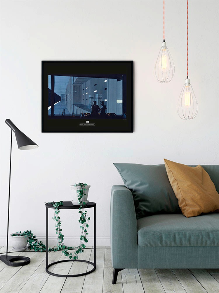 Komar Bild »Star Wars Classic RMQ Death Star Control« Star Wars 1 Stk. tlg. Wandbild zur Dekoration im Kinderzimmer - ohne Rahmen
