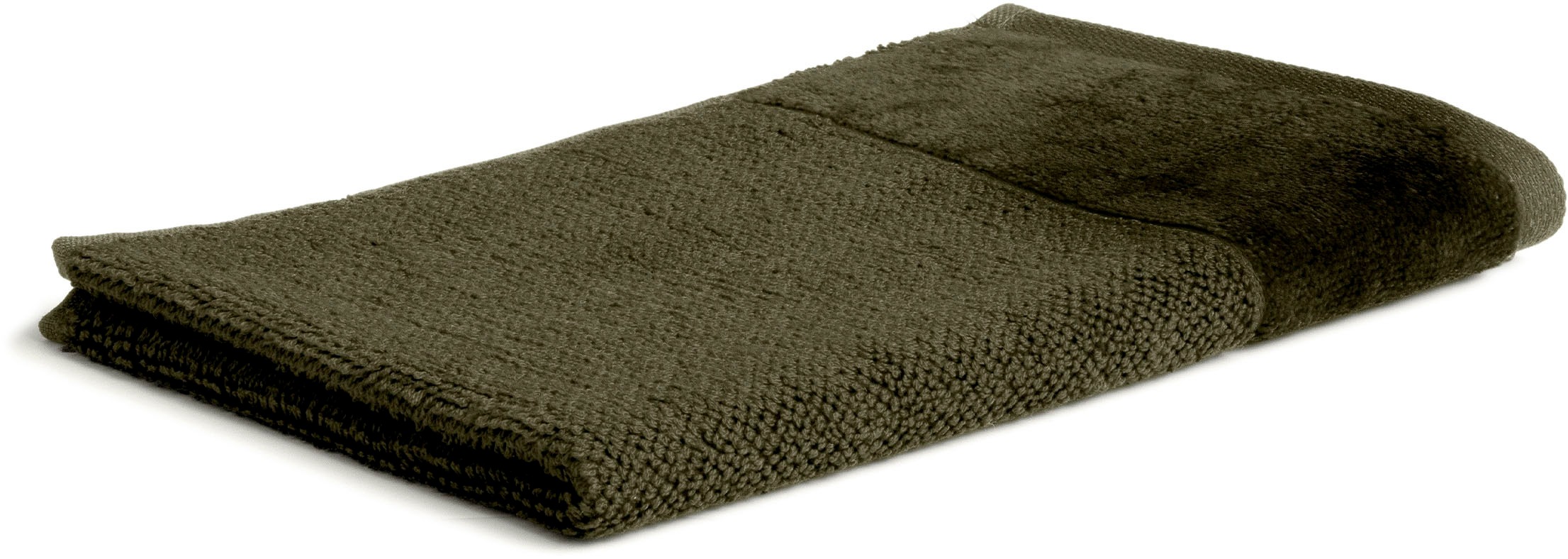 Gästehandtuch »Bamboo Luxe« besonders weich & voluminös grün Walkfrottier, Obermaterial: 60% Baumwolle, 40% Viskose B/L: 30cmx50cm, 1 Stk., 