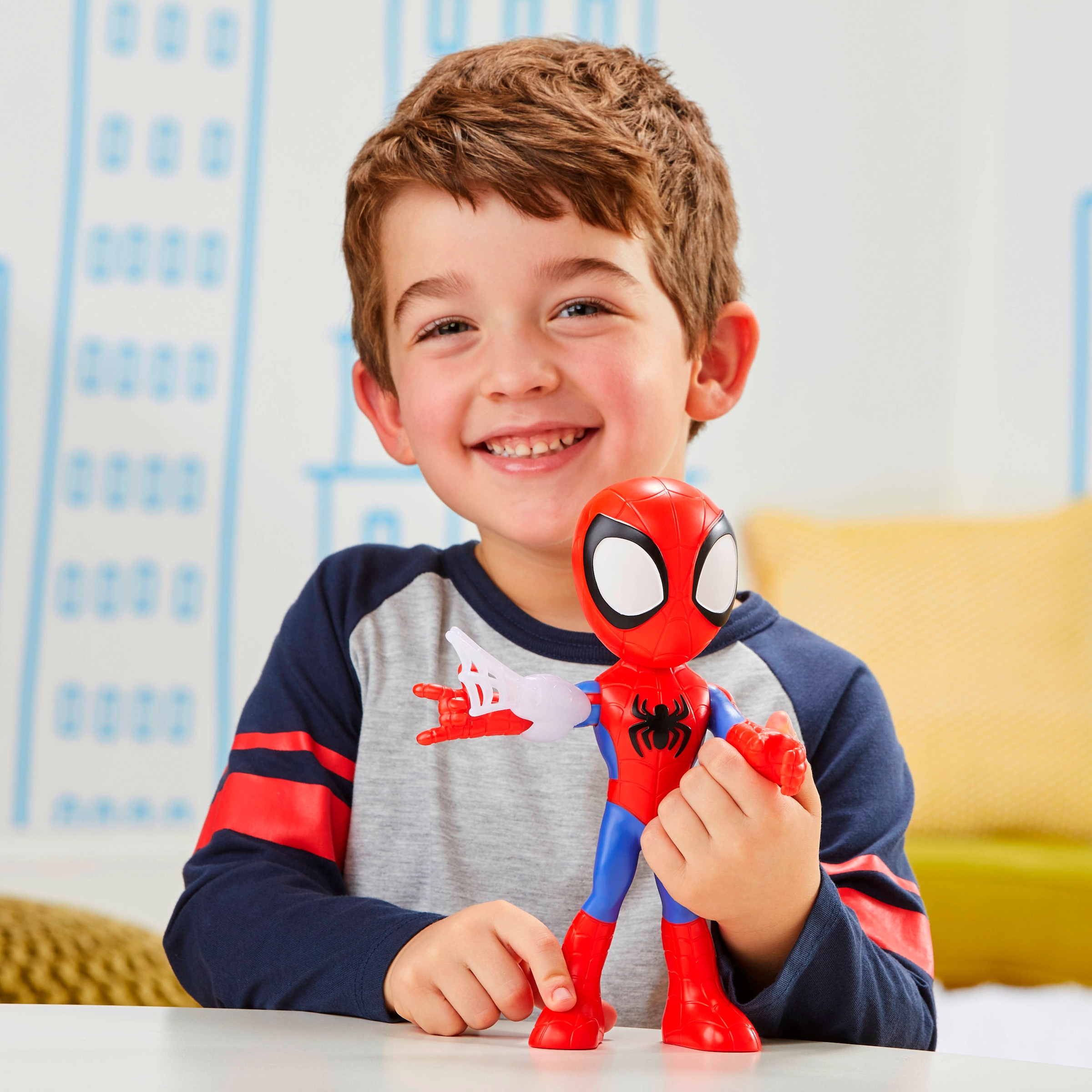 Hasbro Actionfigur »Marvel Spidey and His Amazing Friends, supergroße Spidey Action-Figur«