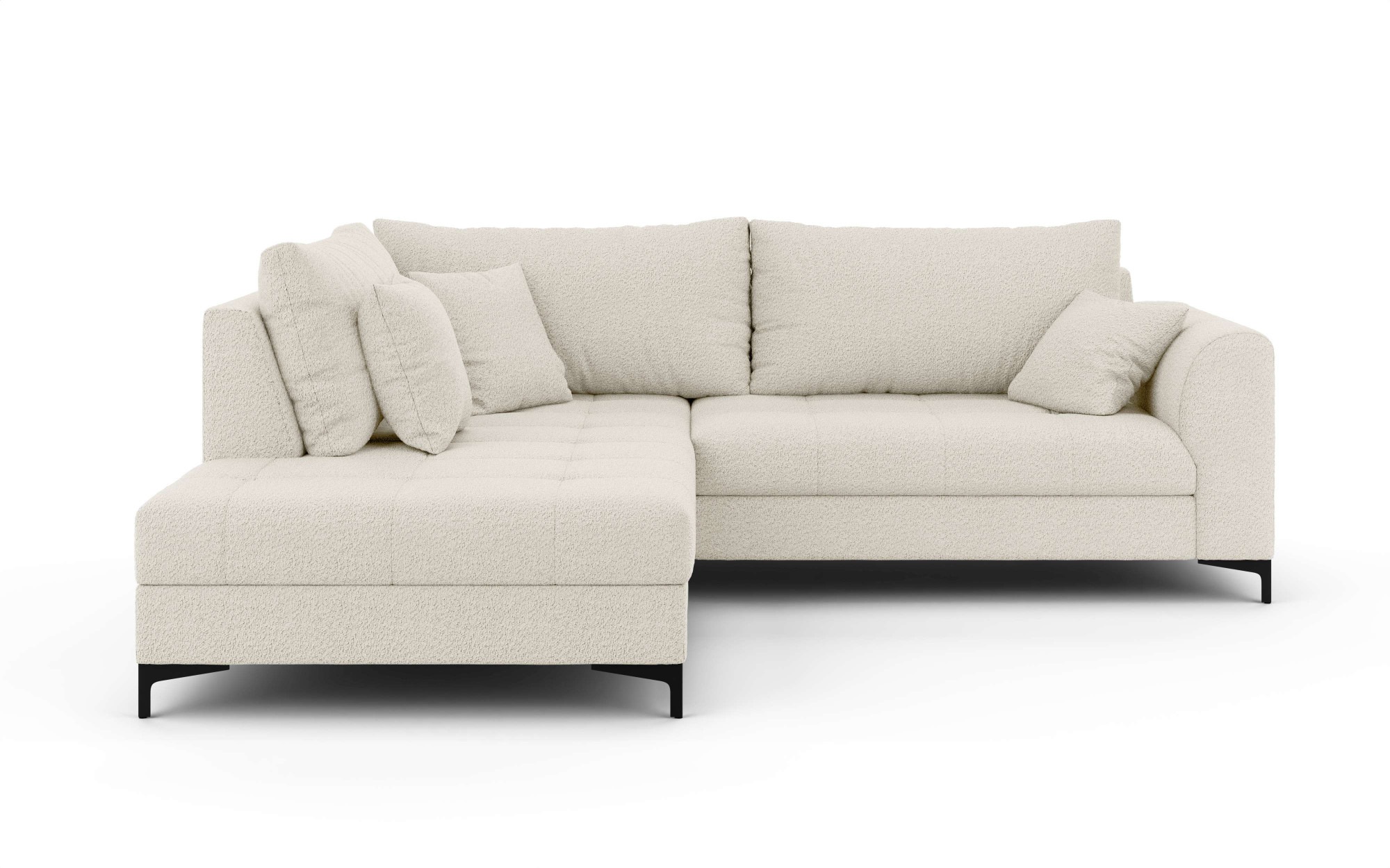 OTTO home Ecksofa »LEEVKE Design-Sofa mit Ottomane rechts/links bestellbar, günstig online kaufen