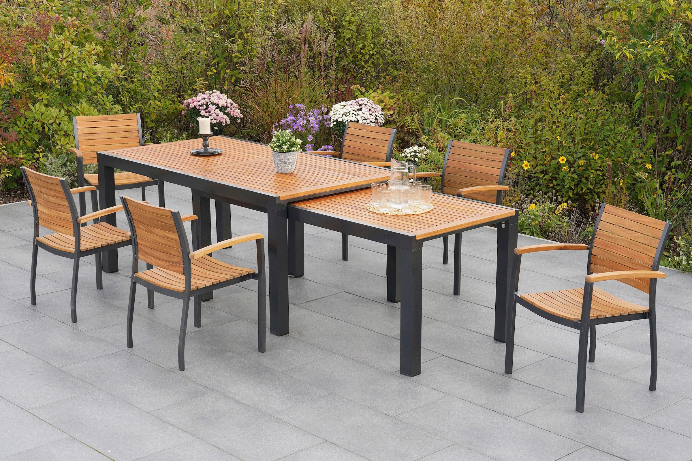 MERXX Garten-Essgruppe »Santorin« 7 Stk. tlg. günstig online kaufen