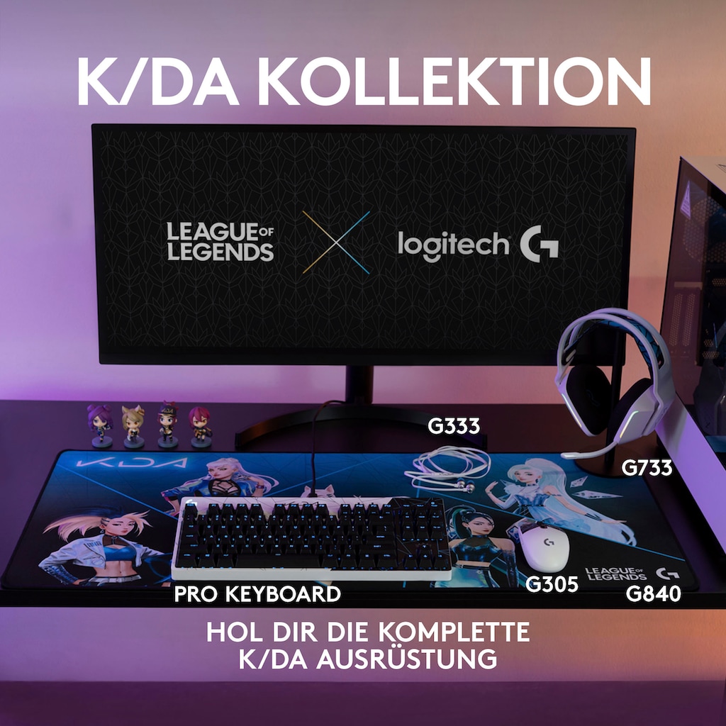 Logitech G Gaming Mauspad »G840 XL - LOL-KDA2.0«