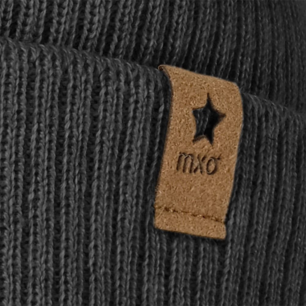 MAXIMO Beanie, aus Baumwolle, wärmend, gefüttert, unifarben