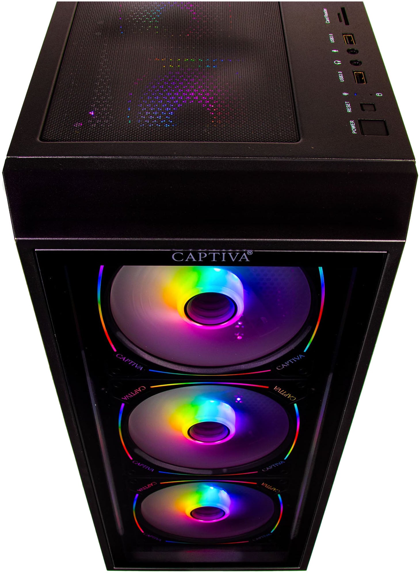 CAPTIVA Gaming-PC-Komplettsystem »Advanced Gaming R94-848 TFT Bundle« 68,6 ″ AMD Ryzen 5 Nvidia 32 GB RAM 1.000 GB SSD