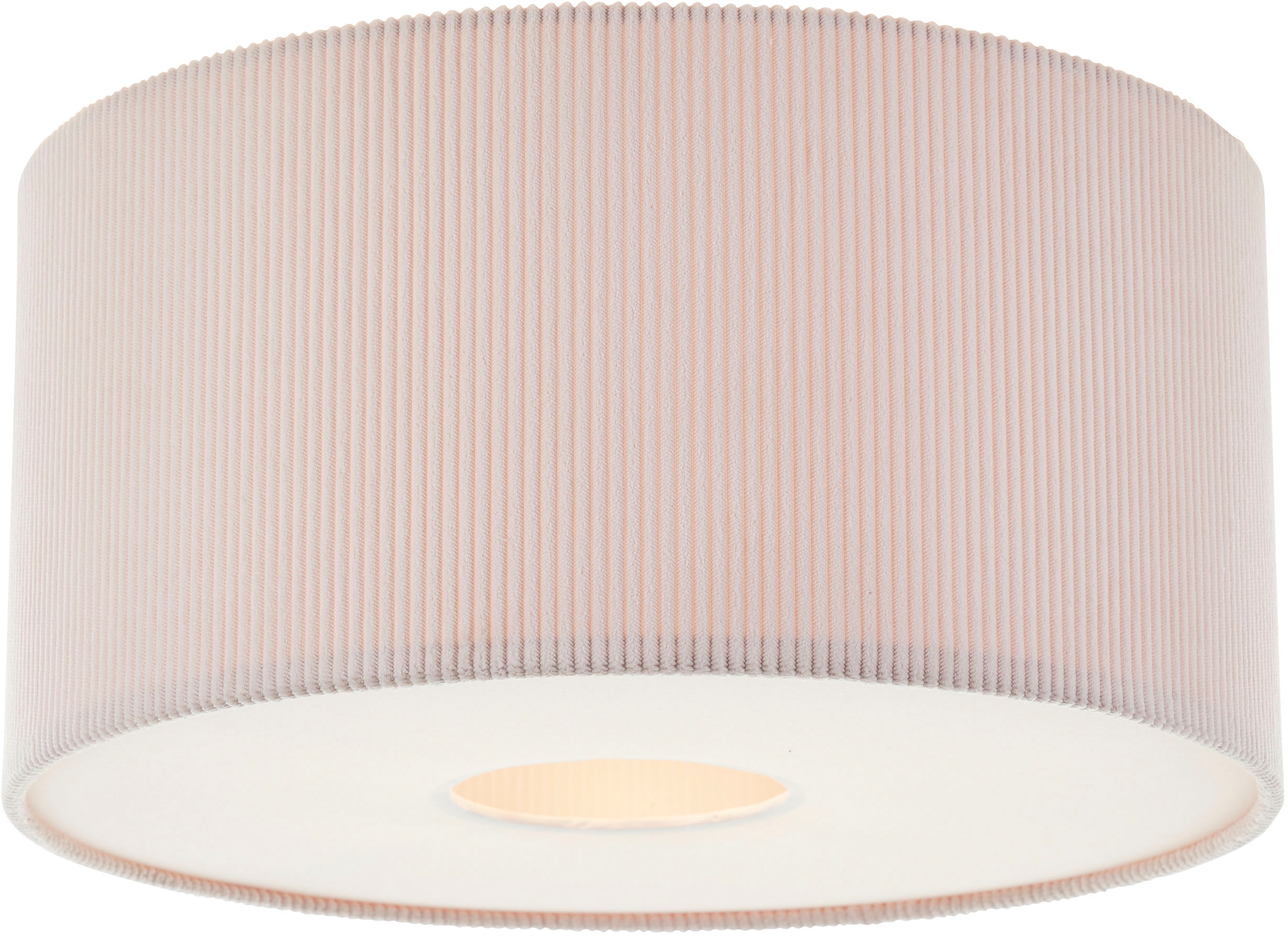 LeGer Home by Lena Gercke Deckenleuchte »Kathleen«, 2 flammig, Cordstoff, Ø 45 cm, E27, beige