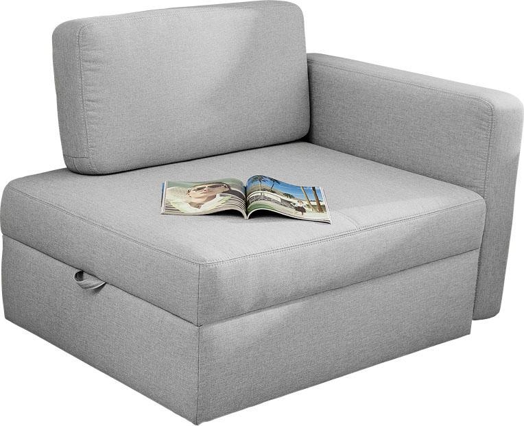 Jockenhöfer Gruppe Sessel »Youngster«, platzsparend, verwandelbar in ein  Gästebett, Liegefläche 84x201 cm auf Raten bestellen | Funktionssessel